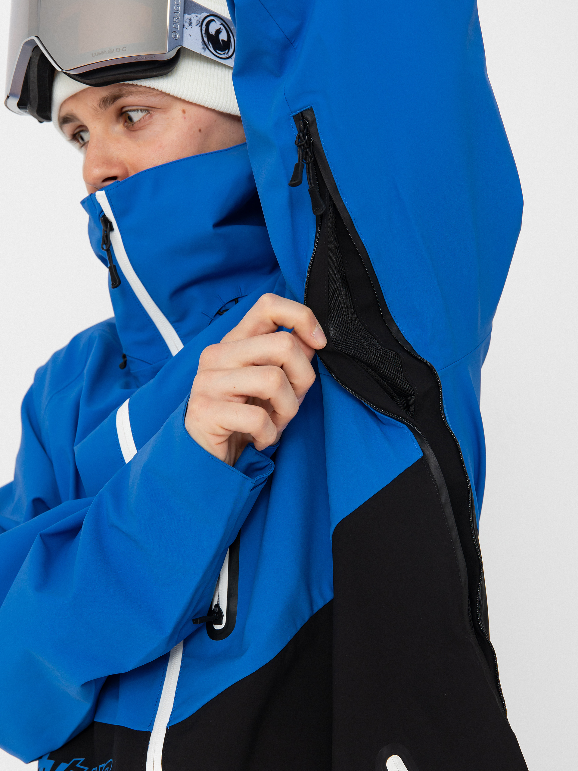 Чоловіча Сноубордична куртка ThirtyTwo Grasser (black/blue)