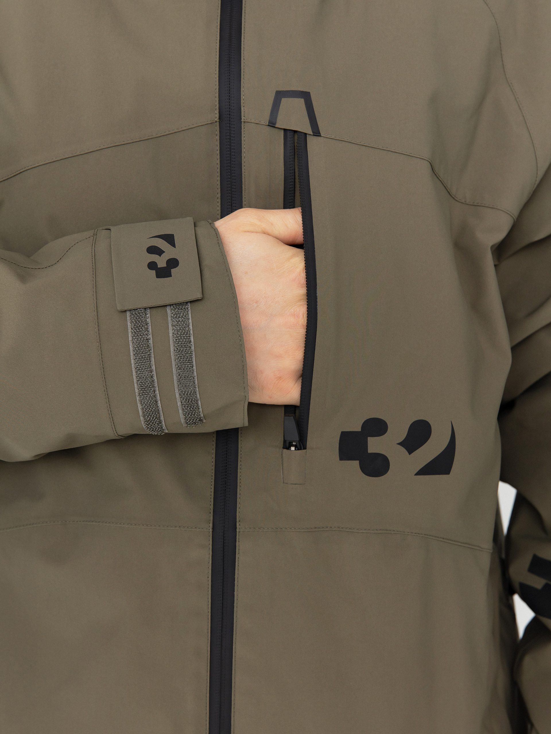 Чоловіча Сноубордична куртка ThirtyTwo Lashed Insulated (olive)