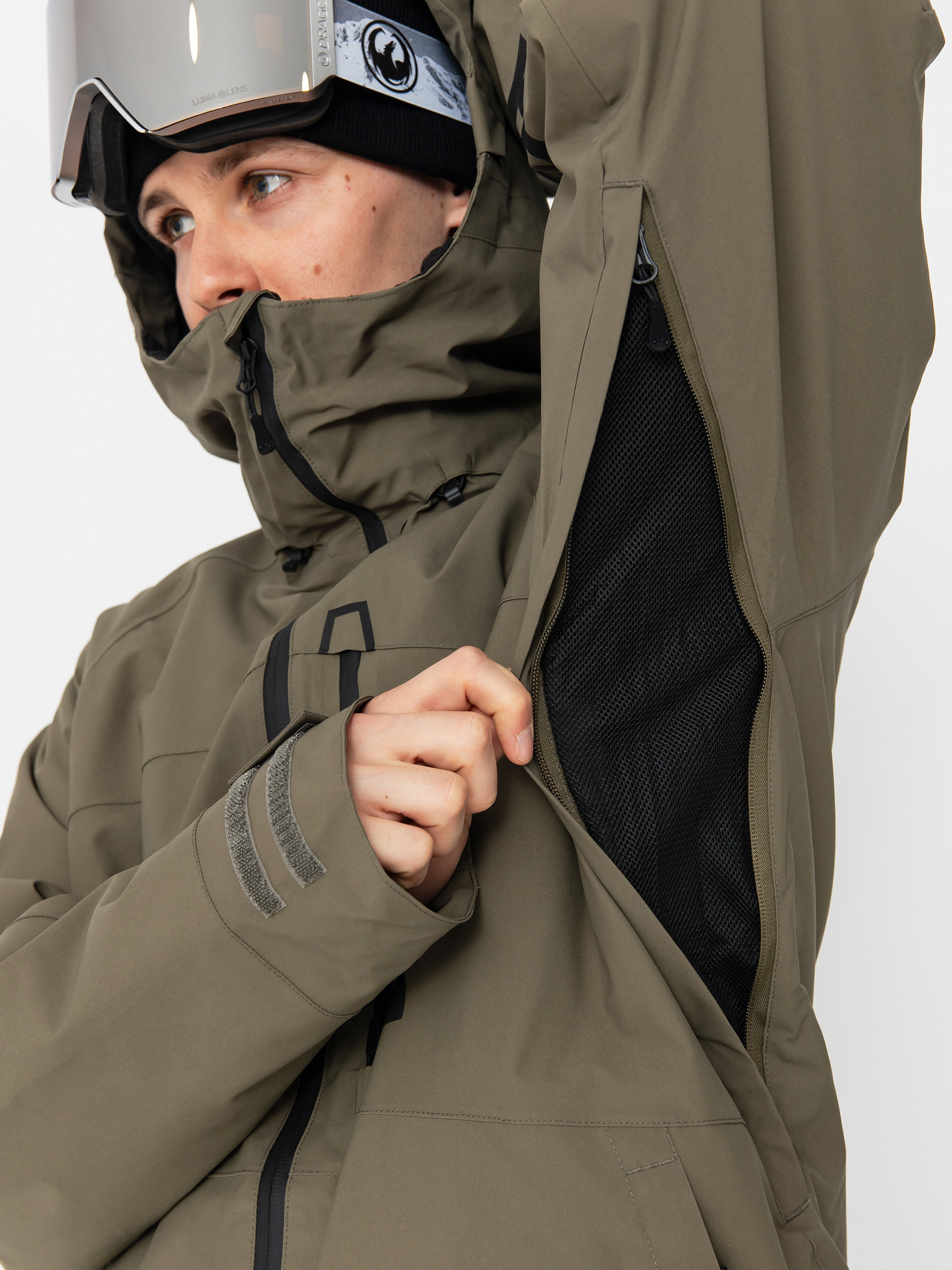 Чоловіча Сноубордична куртка ThirtyTwo Lashed Insulated (olive)