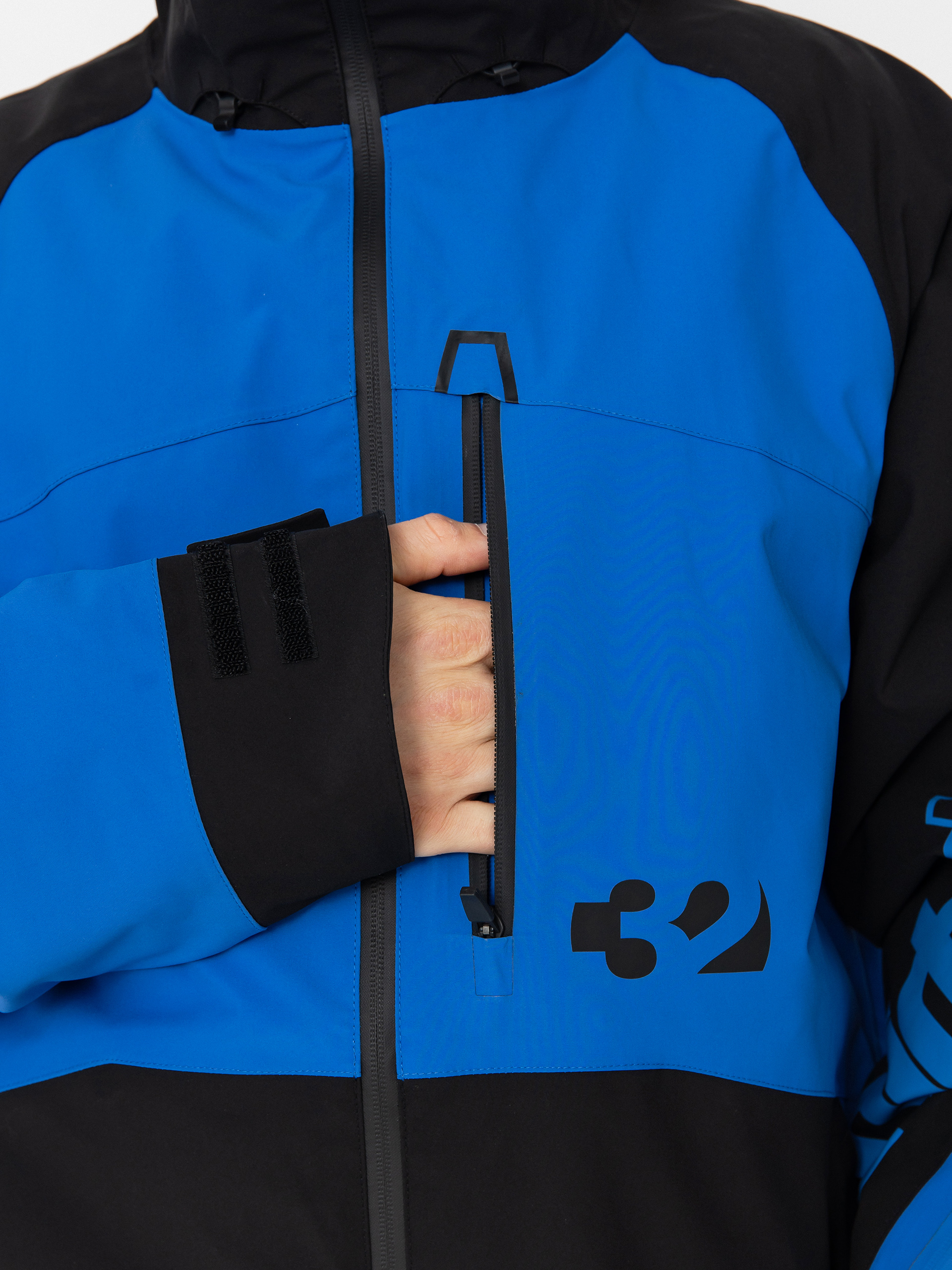 Чоловіча Сноубордична куртка ThirtyTwo Lashed Insulated (black/blue)