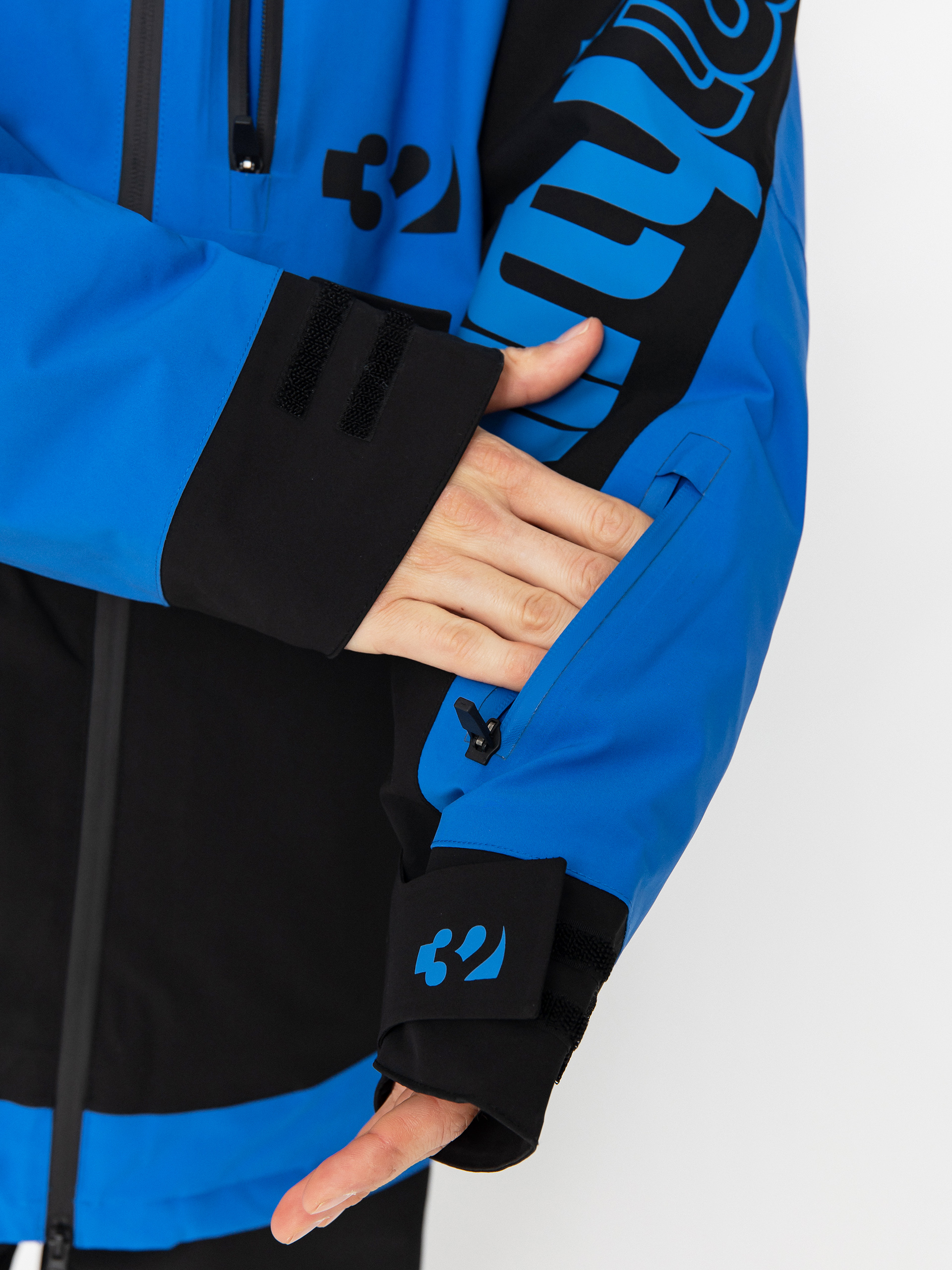 Чоловіча Сноубордична куртка ThirtyTwo Lashed Insulated (black/blue)
