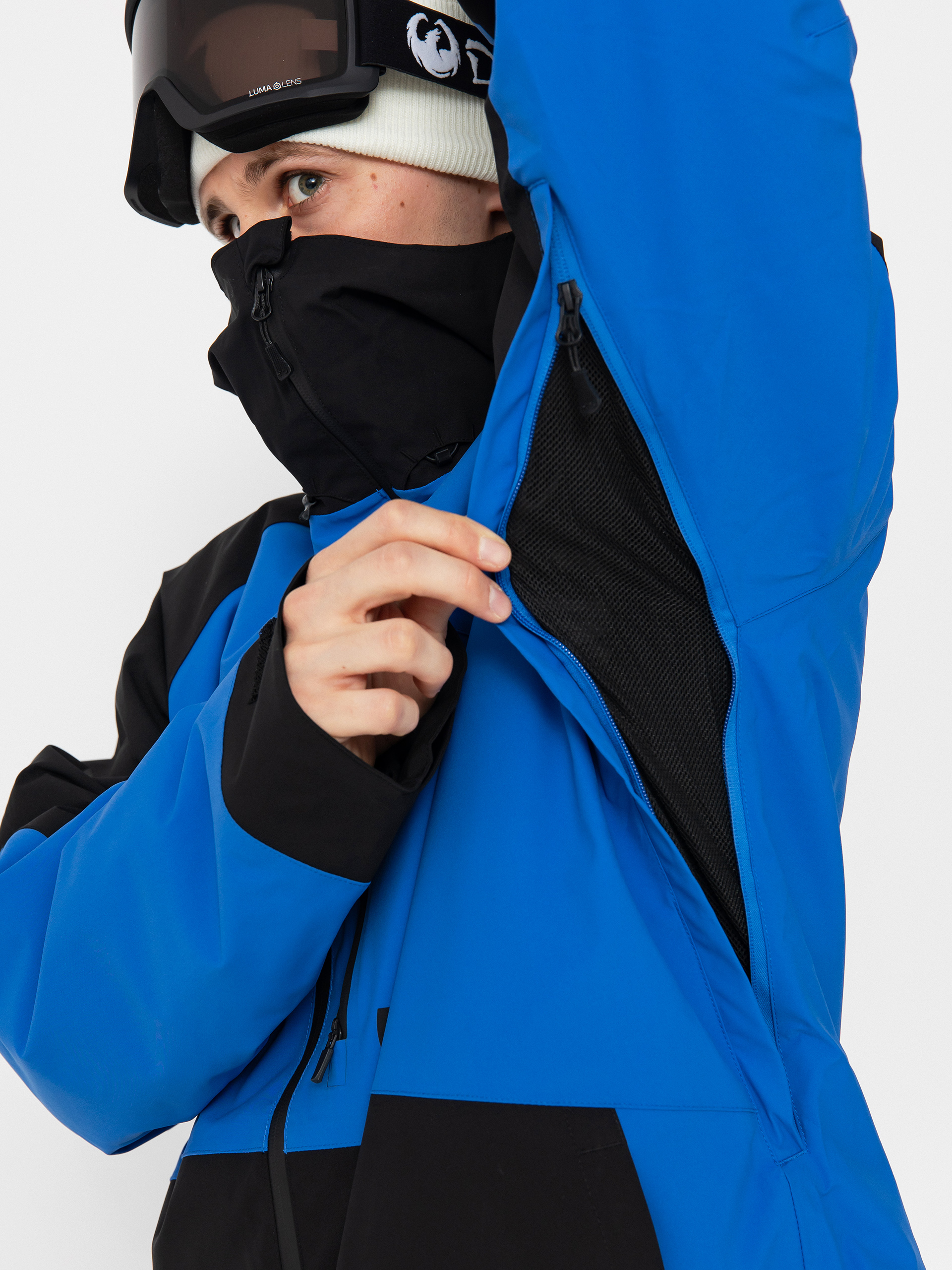 Чоловіча Сноубордична куртка ThirtyTwo Lashed Insulated (black/blue)