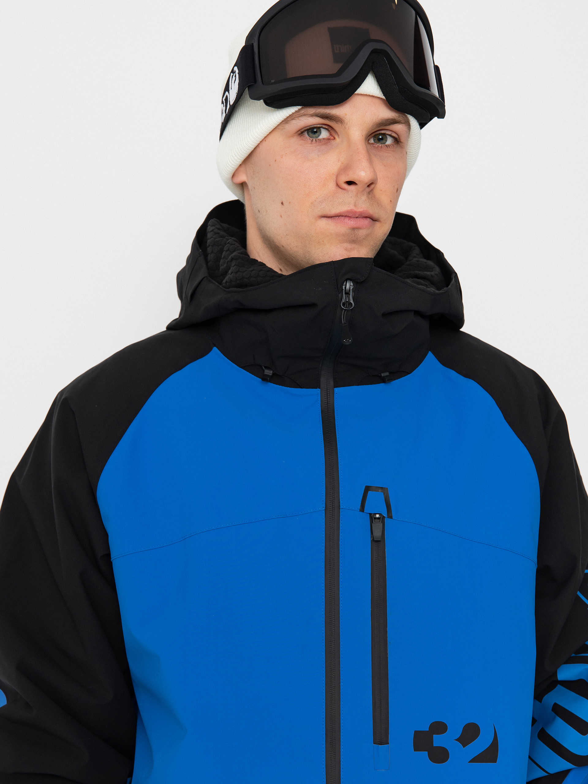 Чоловіча Сноубордична куртка ThirtyTwo Lashed Insulated (black/blue)