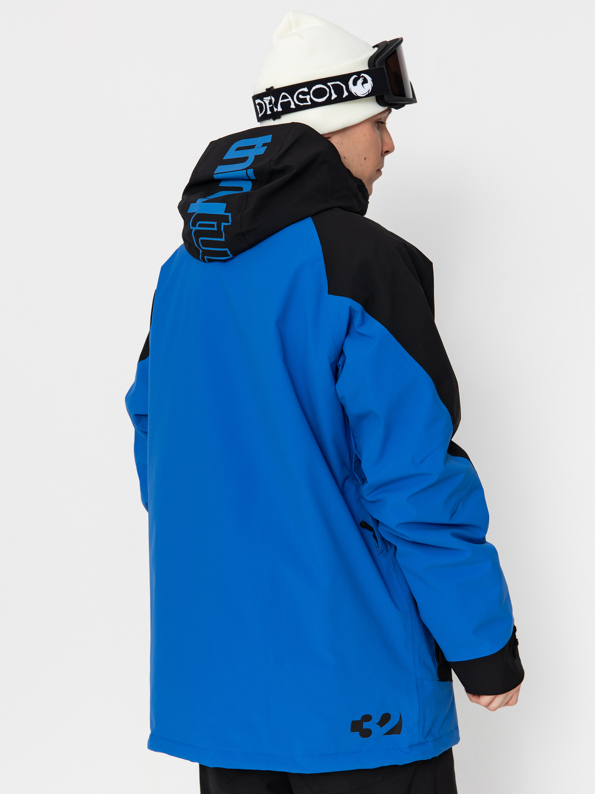 Чоловіча Сноубордична куртка ThirtyTwo Lashed Insulated (black/blue)