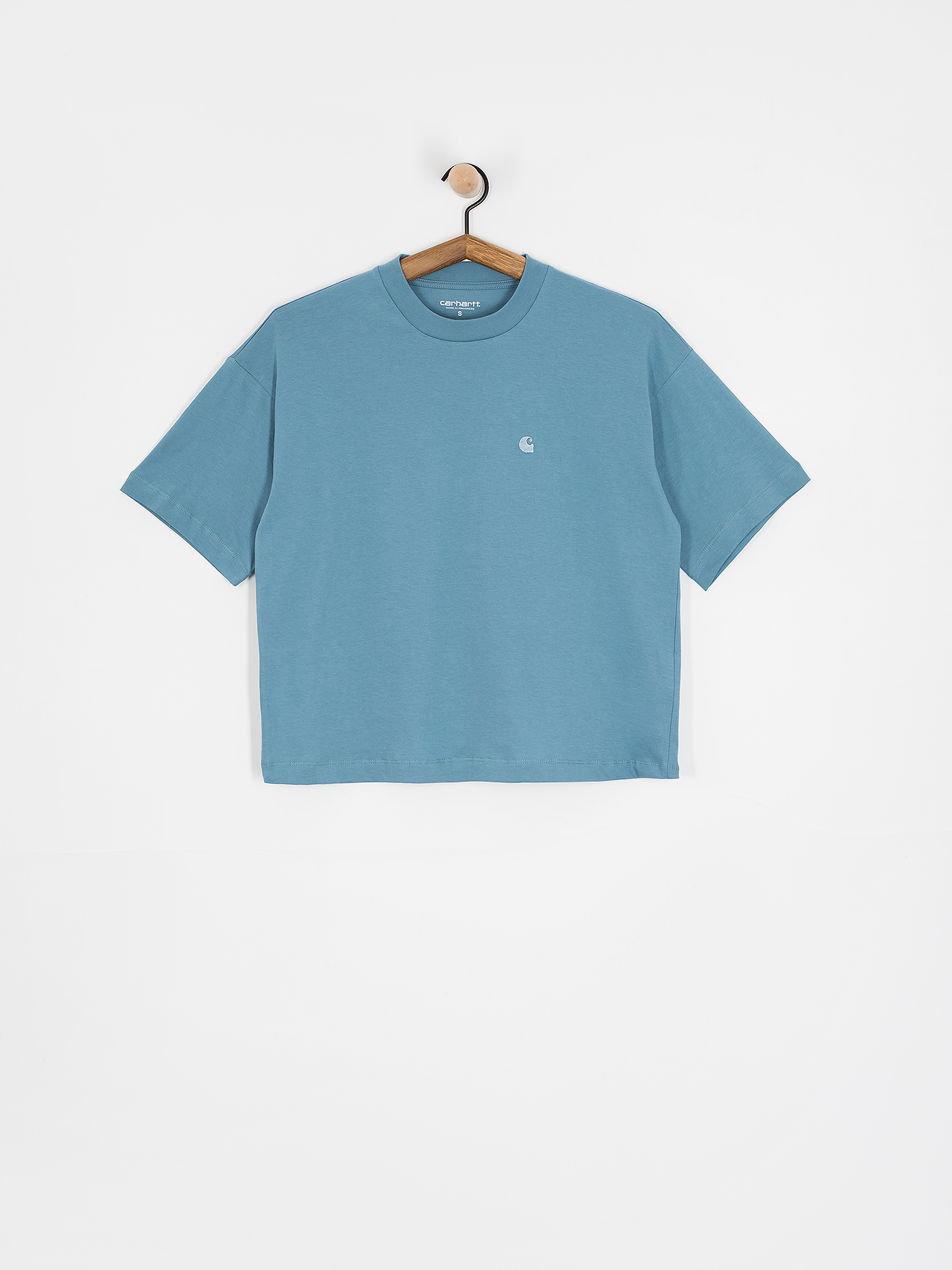 Футболка Carhartt WIP Chester Wmn (clay blue)