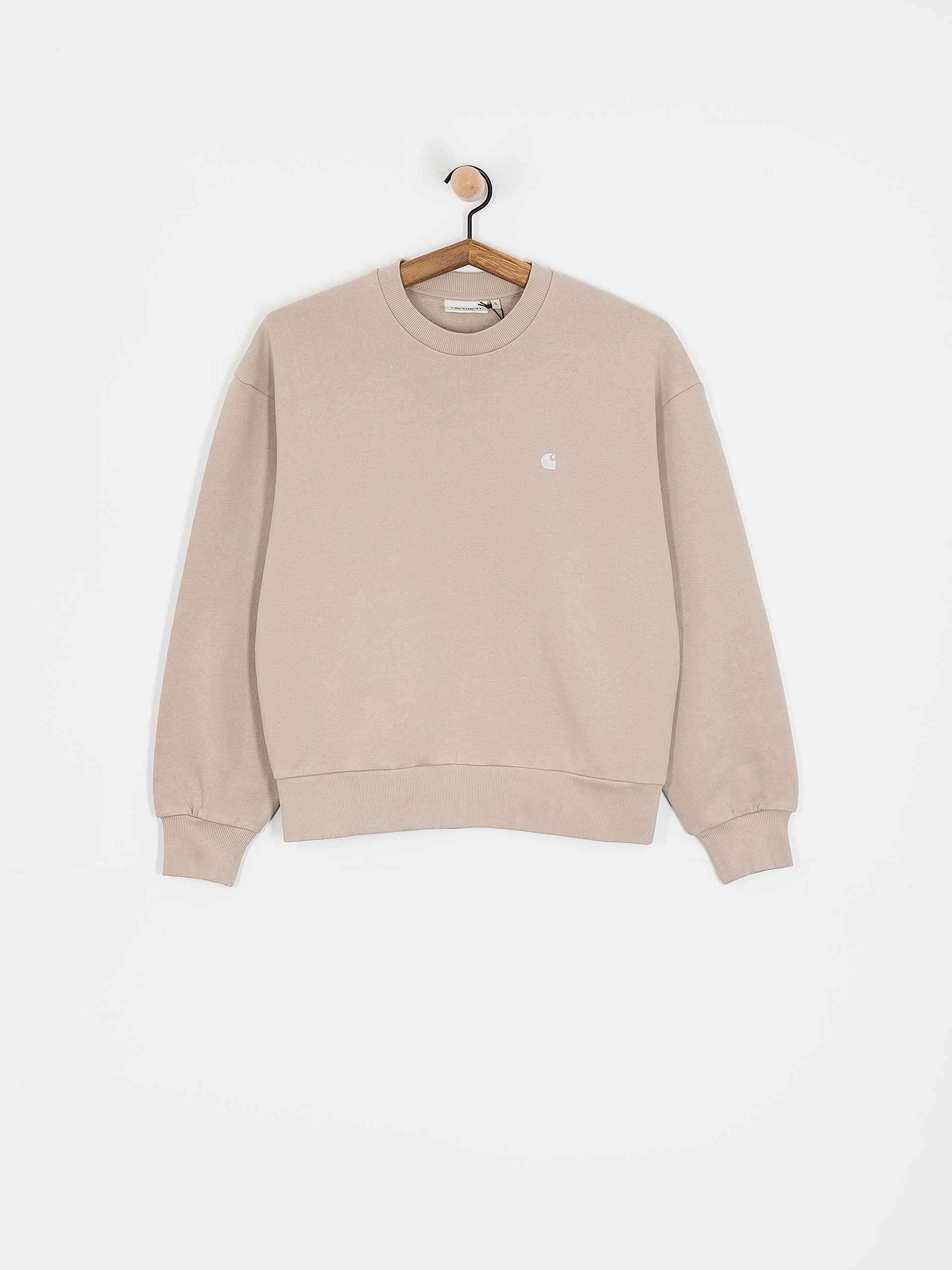 Світшот Carhartt WIP Casey Wmn (dusky beige/silver)