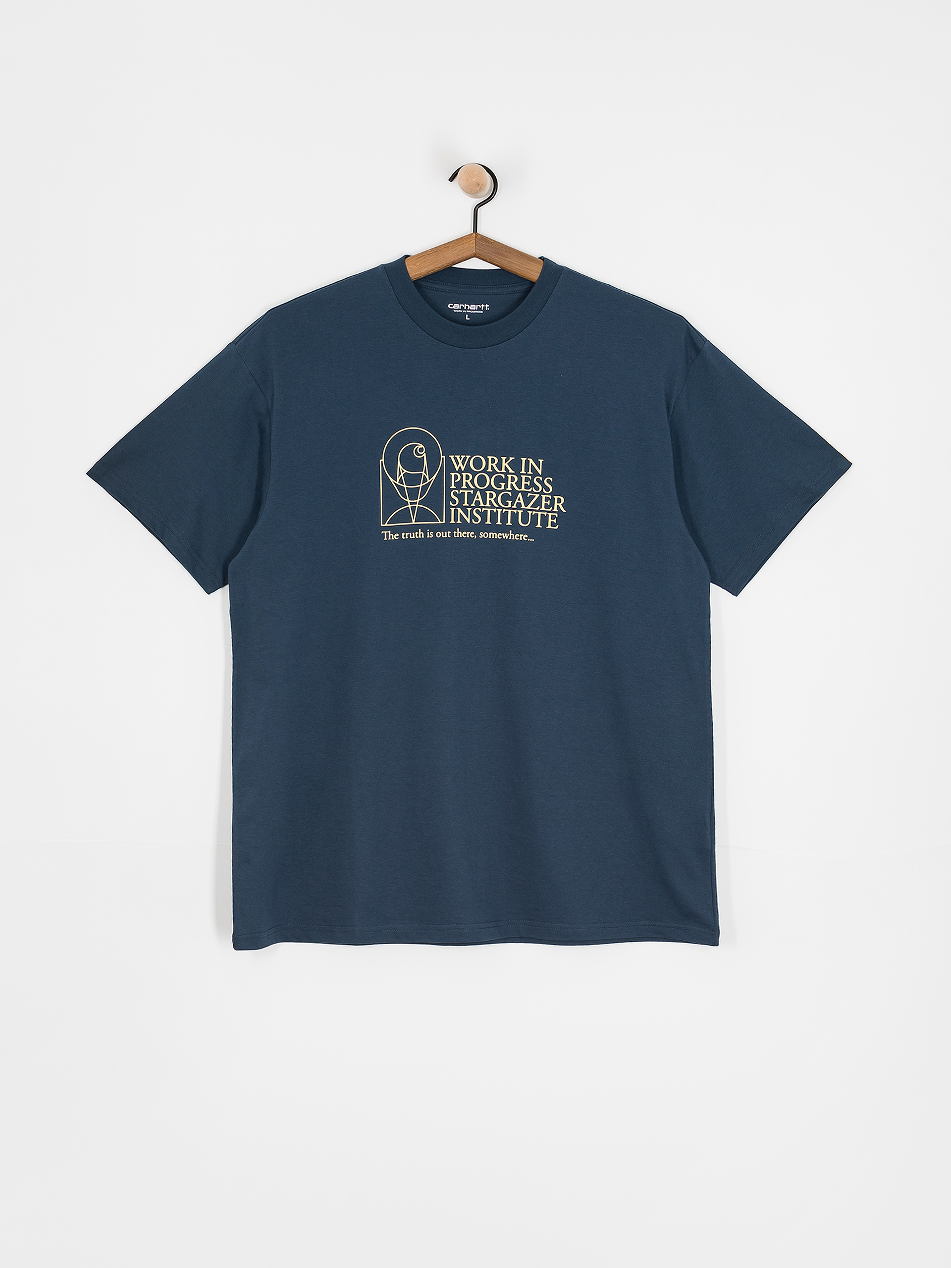 Футболка Carhartt WIP Stargazer (dusky blue/yellow)