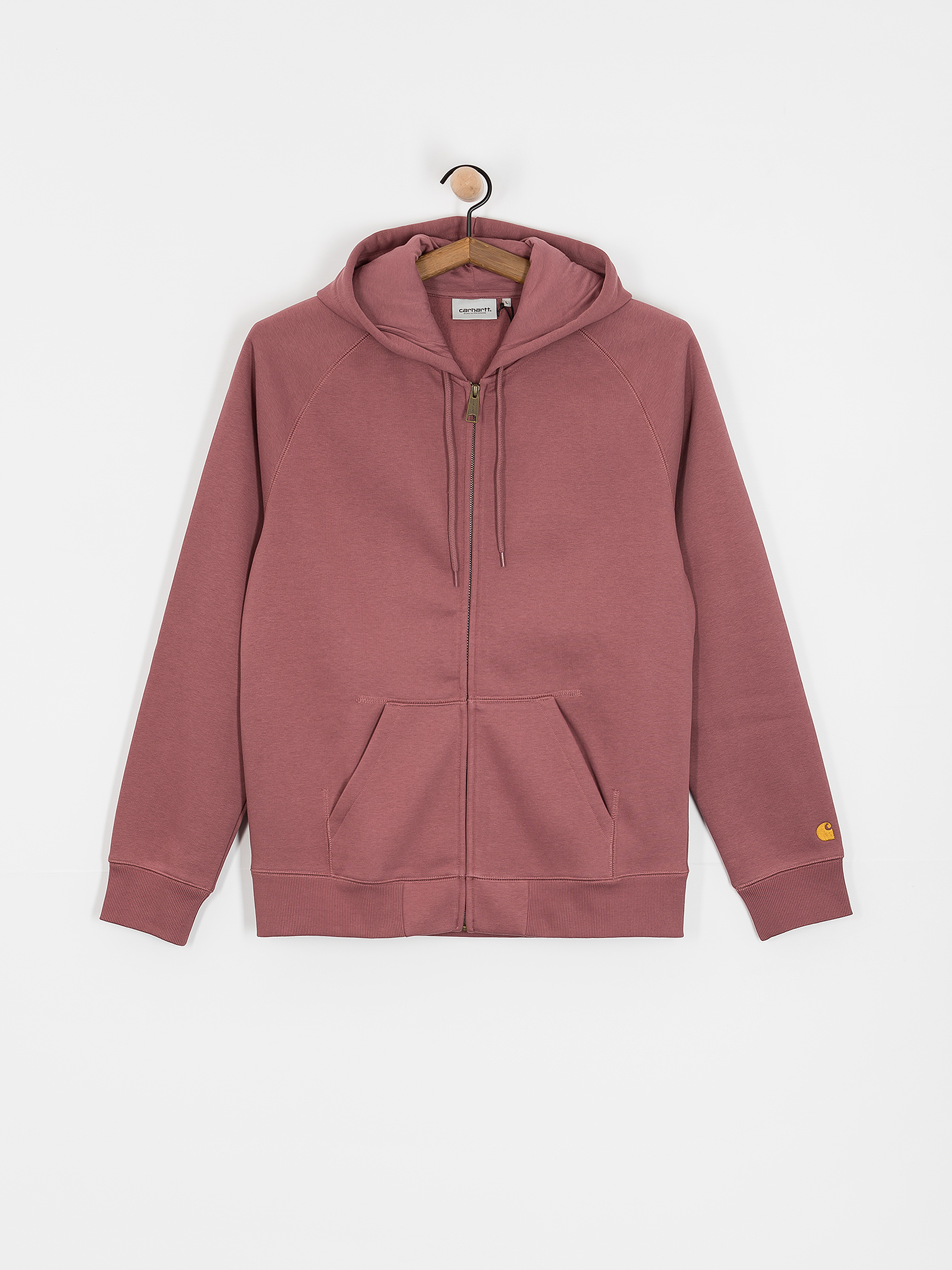 Худі Carhartt WIP Chase ZHD (dusky pink/gold)