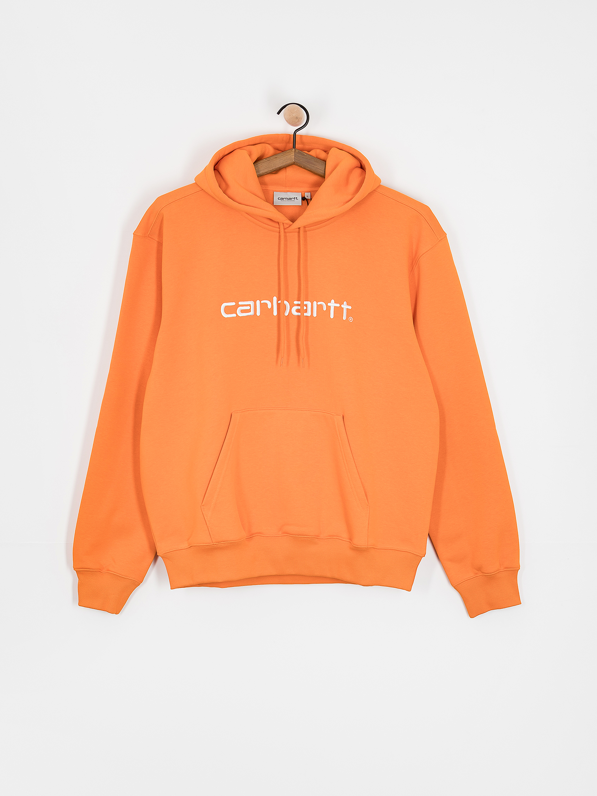 Худі Carhartt WIP Carhartt HD (pumpkin/white)