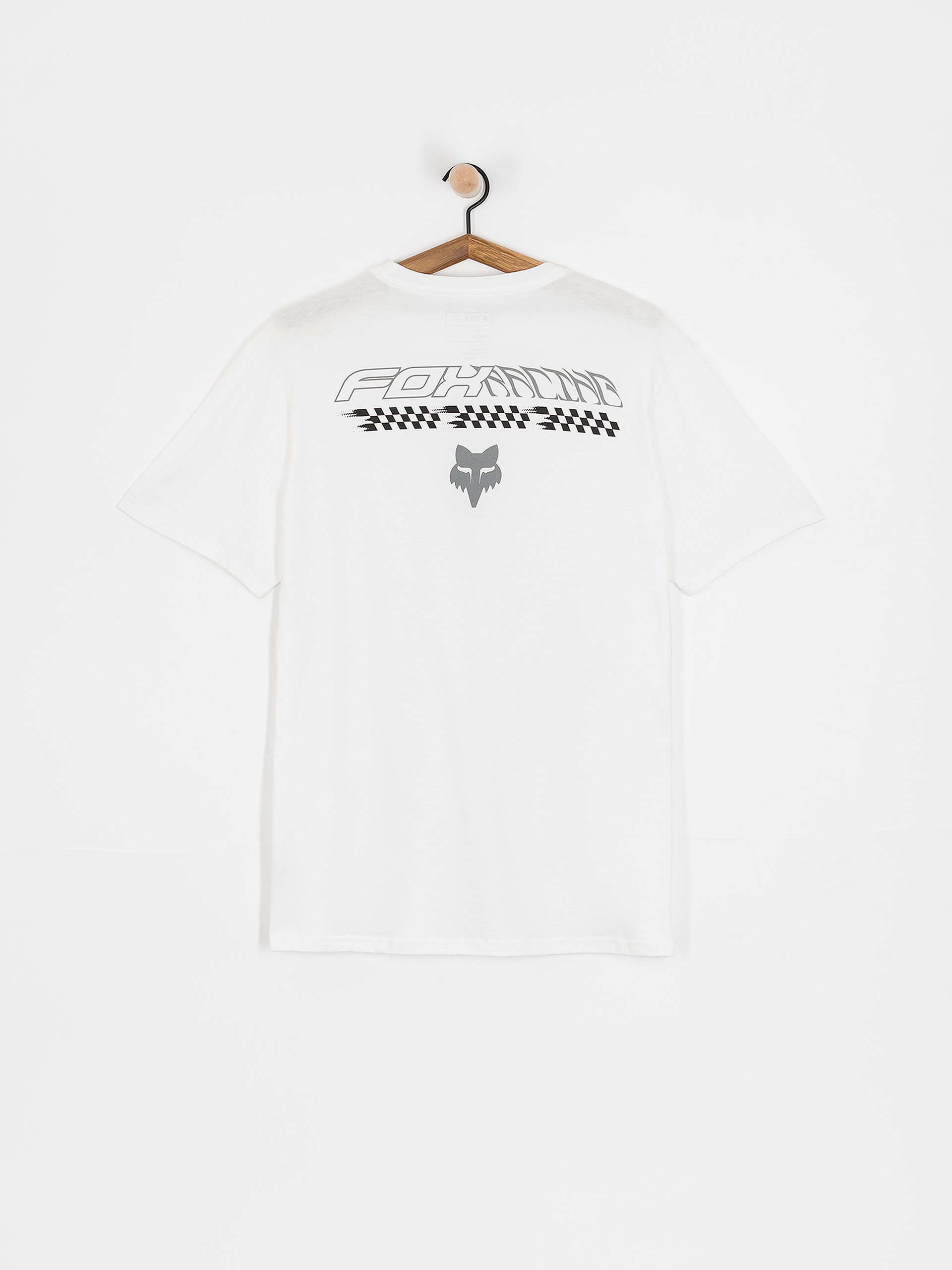 Футболка Fox Checkered (optic white)