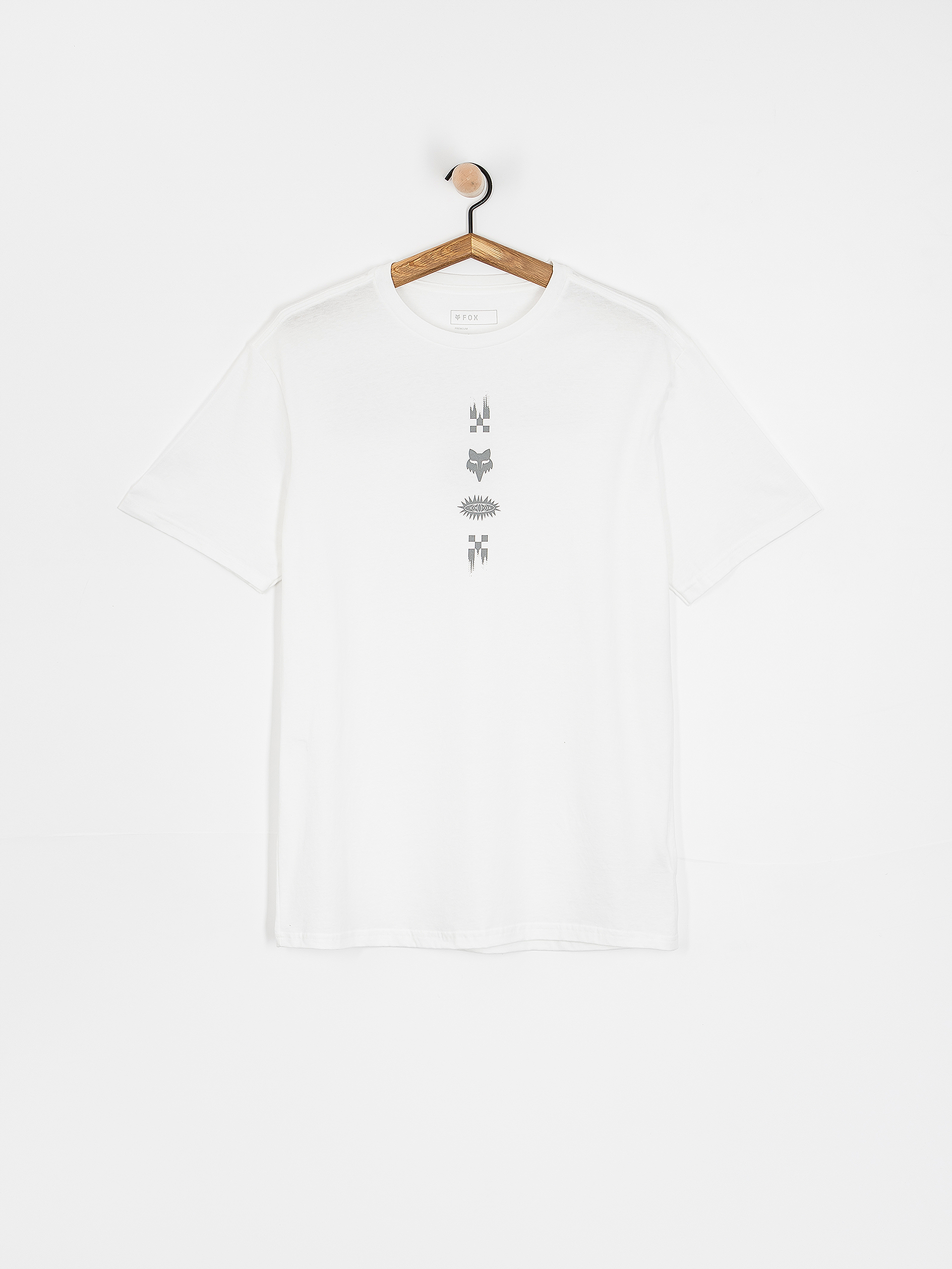 Футболка Fox Checkered (optic white)