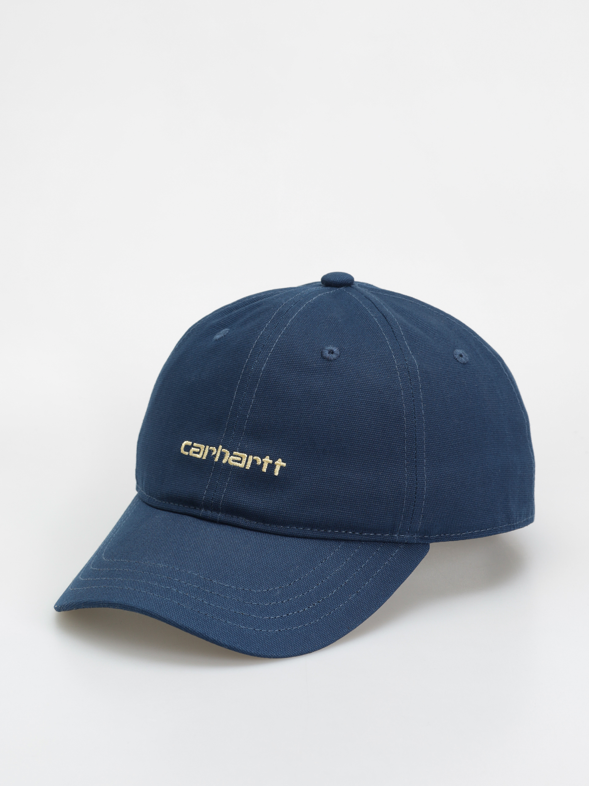 Кепка Carhartt WIP Canvas Script (ink/air yellow)