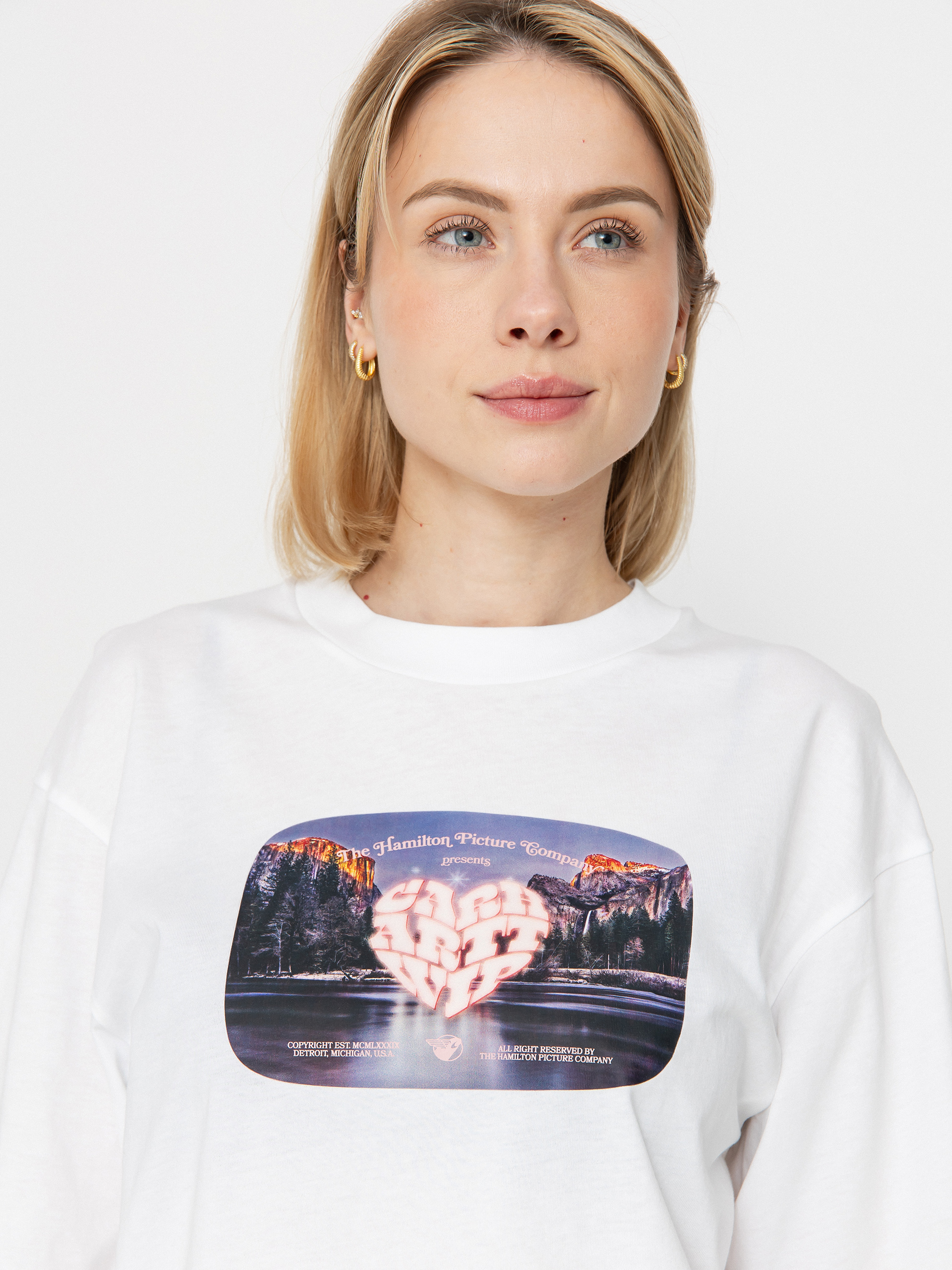 Футболка Carhartt WIP Greatest Flicks Wmn (white)