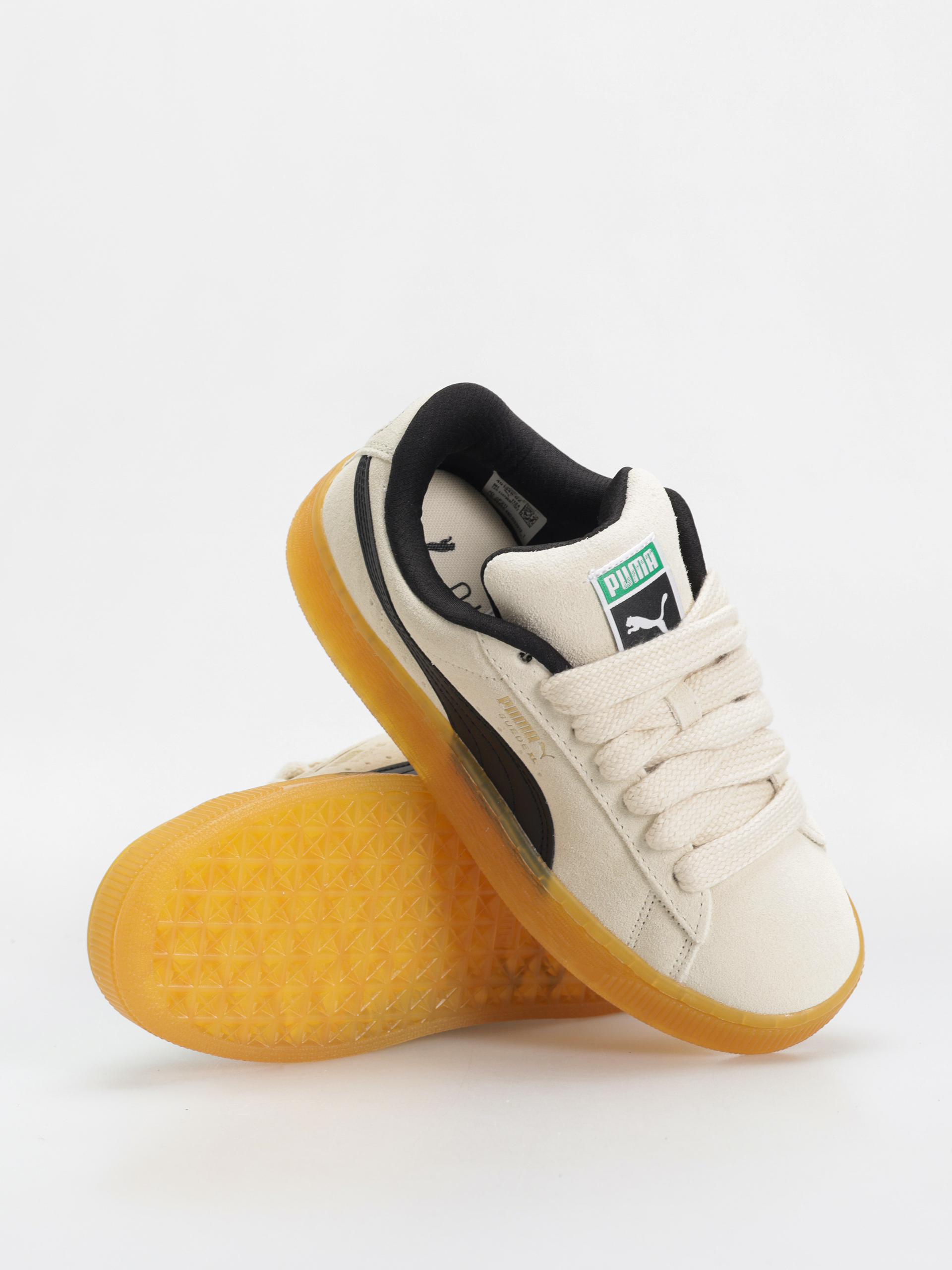 Взуття Puma Suede XL Dark Risk - сірий (alpine snow puma black)