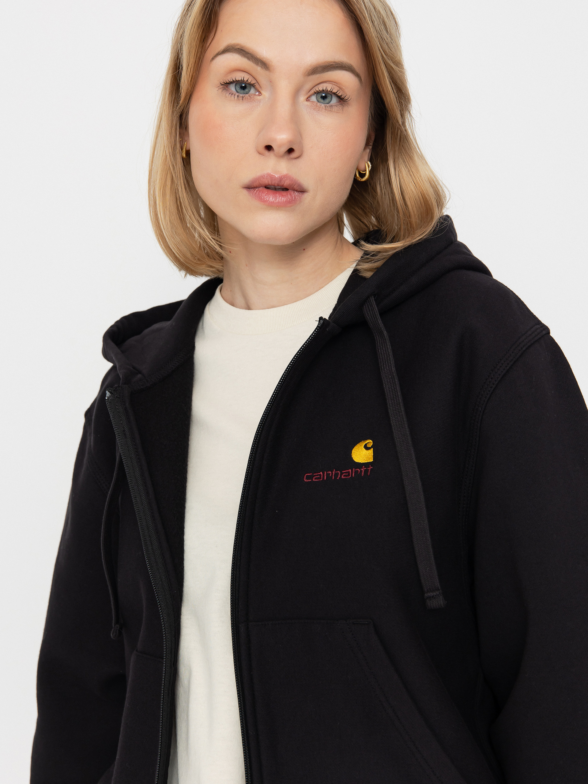 Худі Carhartt WIP American Script ZHD Wmn (black)