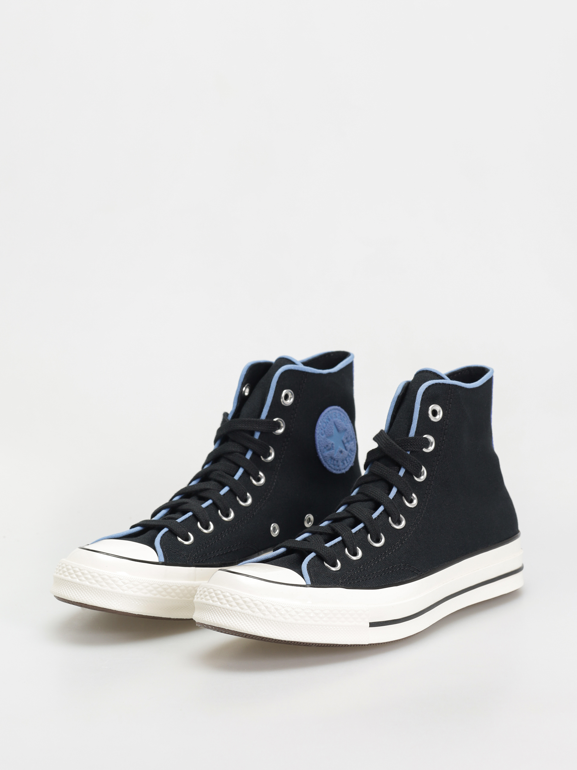 Кеди Converse Chuck 70 Hi (black/black/open sky)