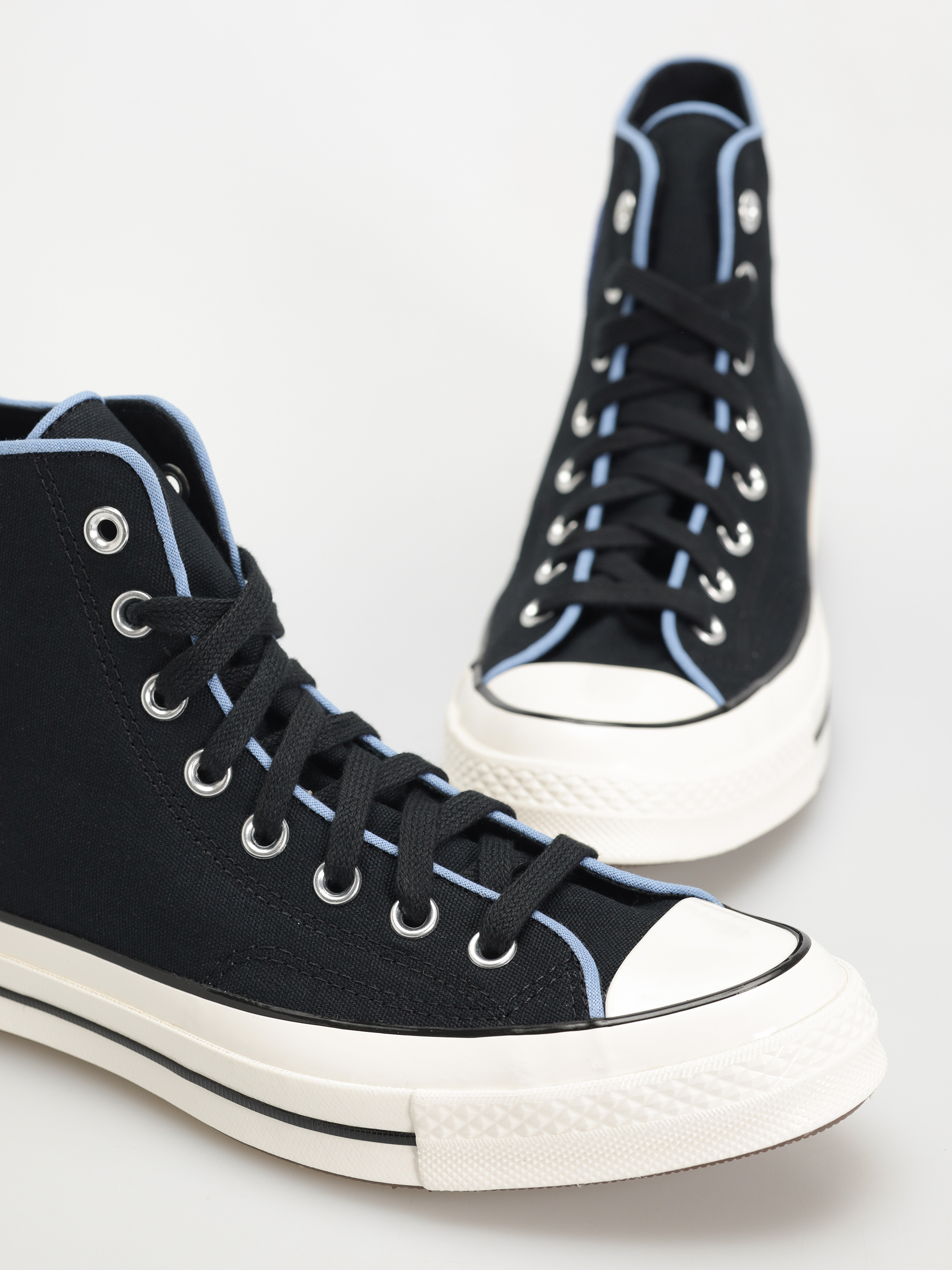 Кеди Converse Chuck 70 Hi (black/black/open sky)