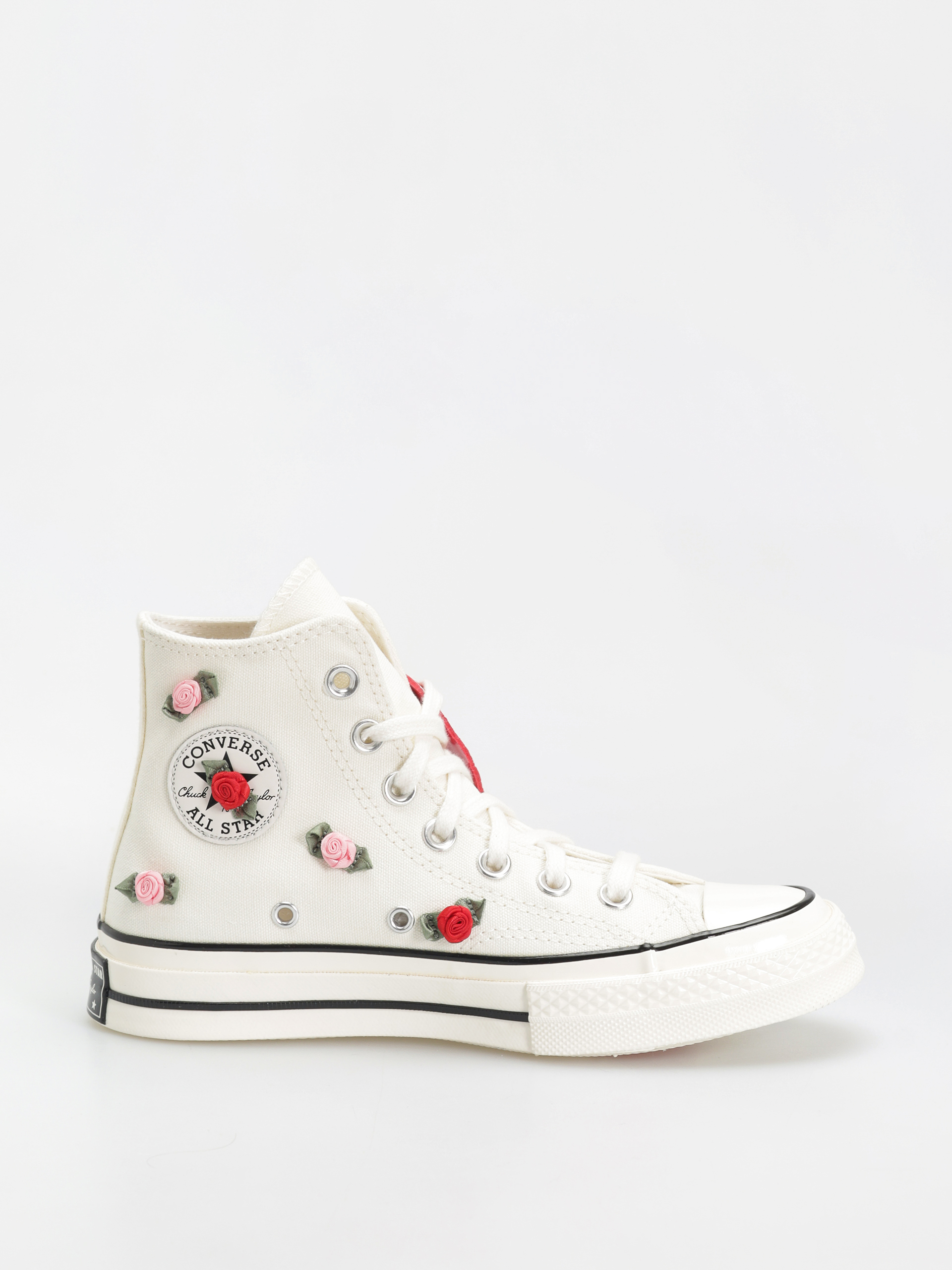 Кеди Converse Chuck 70 Hi (egret/red/lt jellyfish jitter)