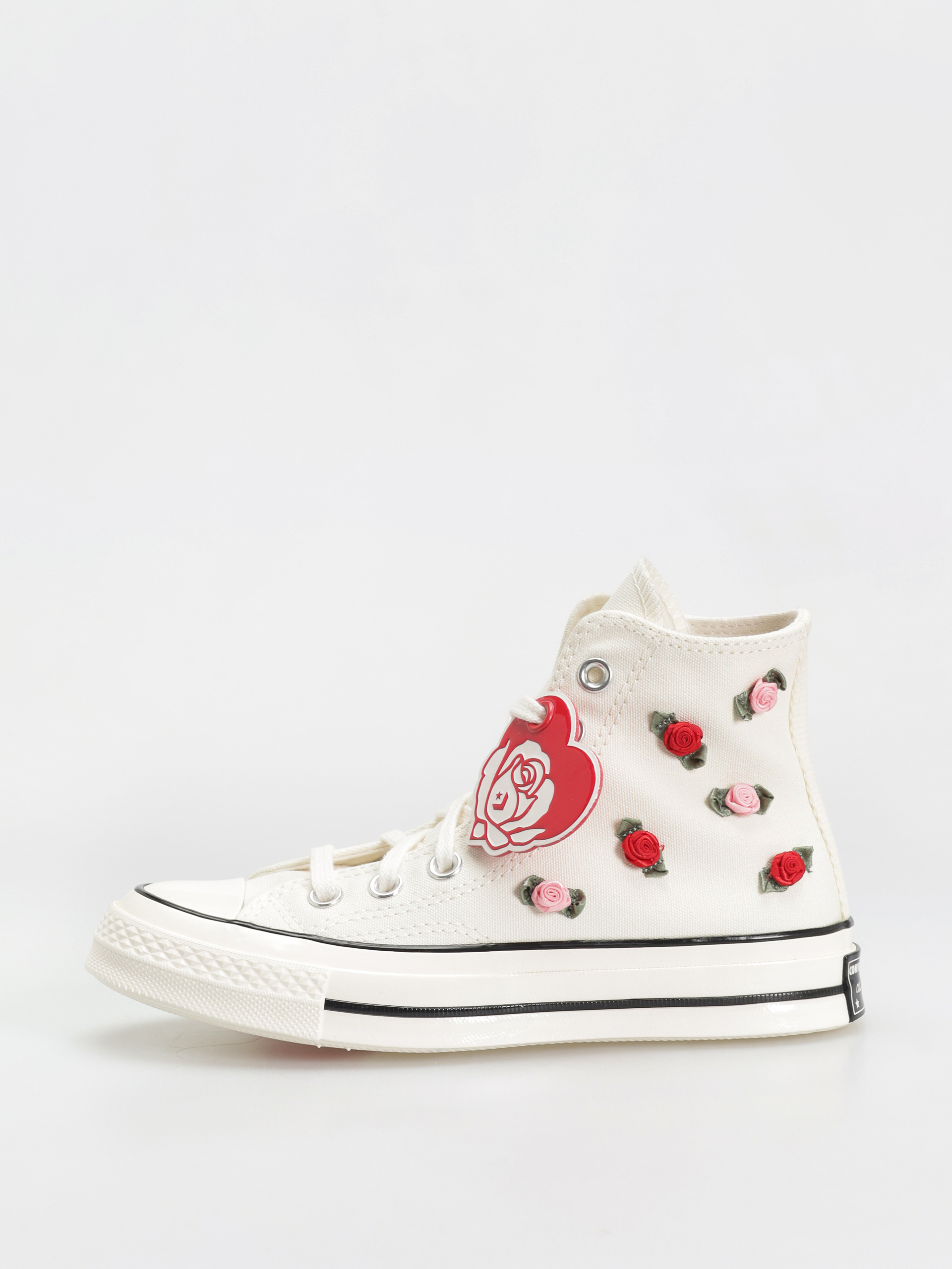 Кеди Converse Chuck 70 Hi (egret/red/lt jellyfish jitter)