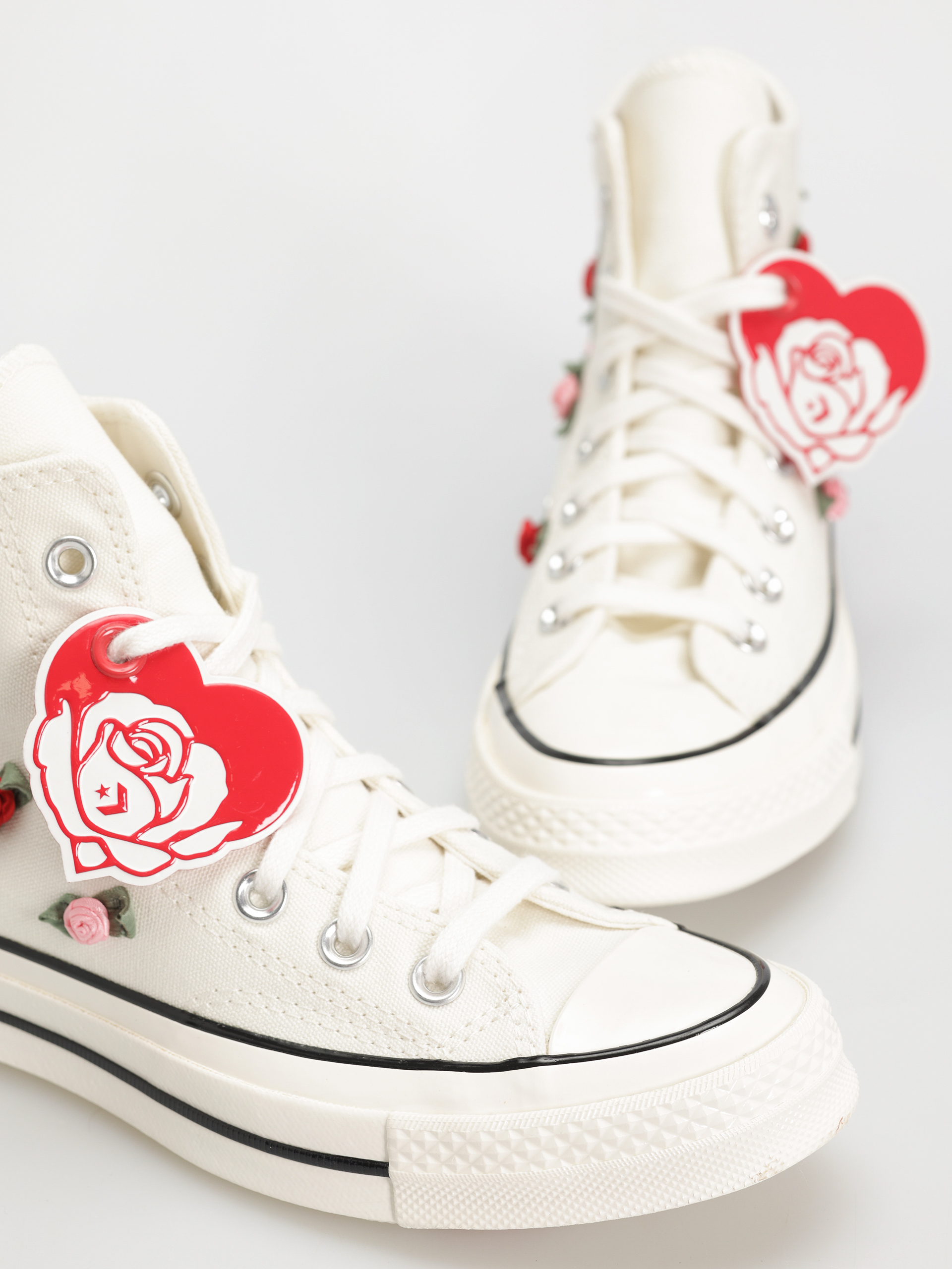 Кеди Converse Chuck 70 Hi (egret/red/lt jellyfish jitter)