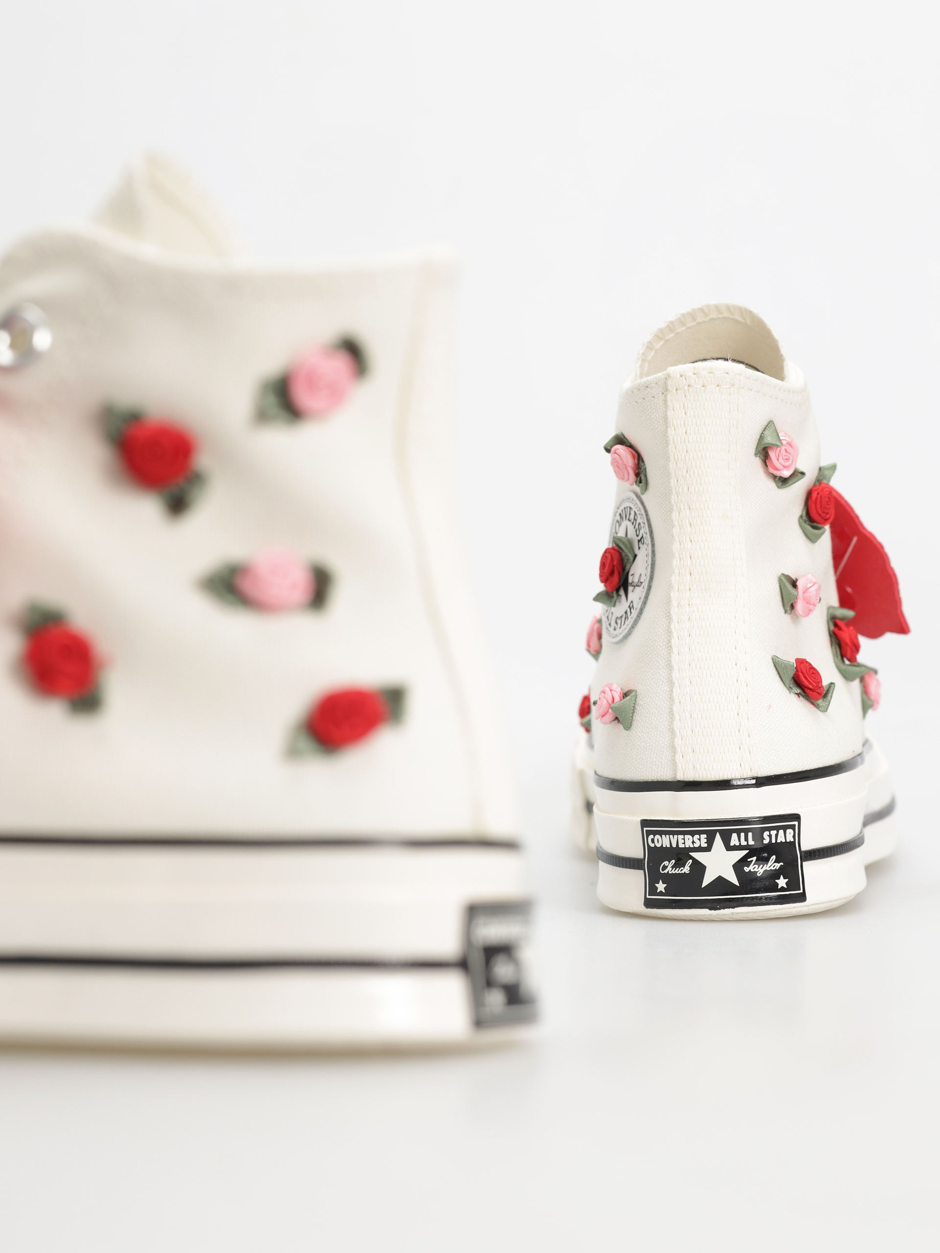 Кеди Converse Chuck 70 Hi (egret/red/lt jellyfish jitter)