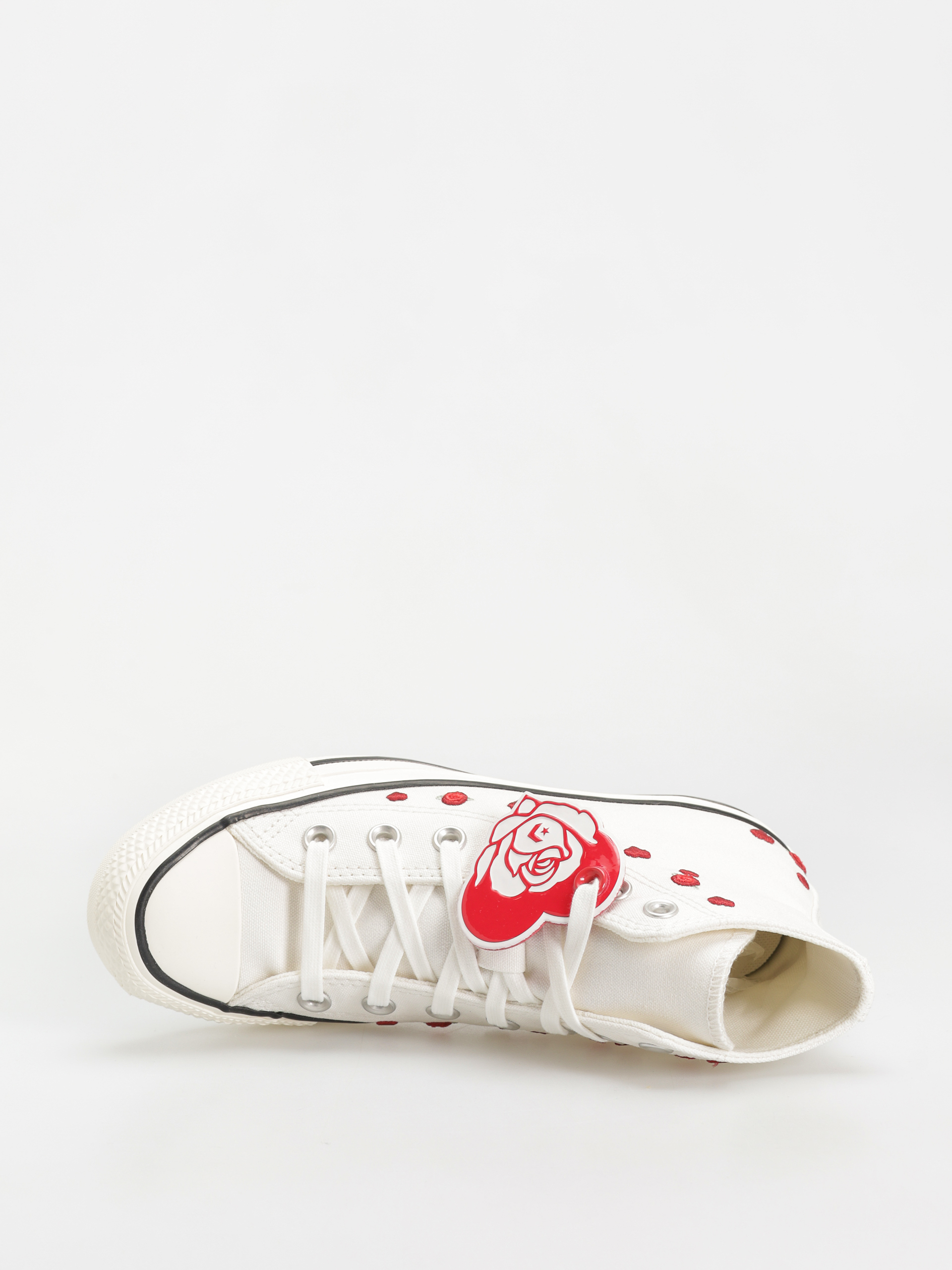 Кеди Converse Chuck Taylor All Star Hi Wmn (vintage white/red/egret)
