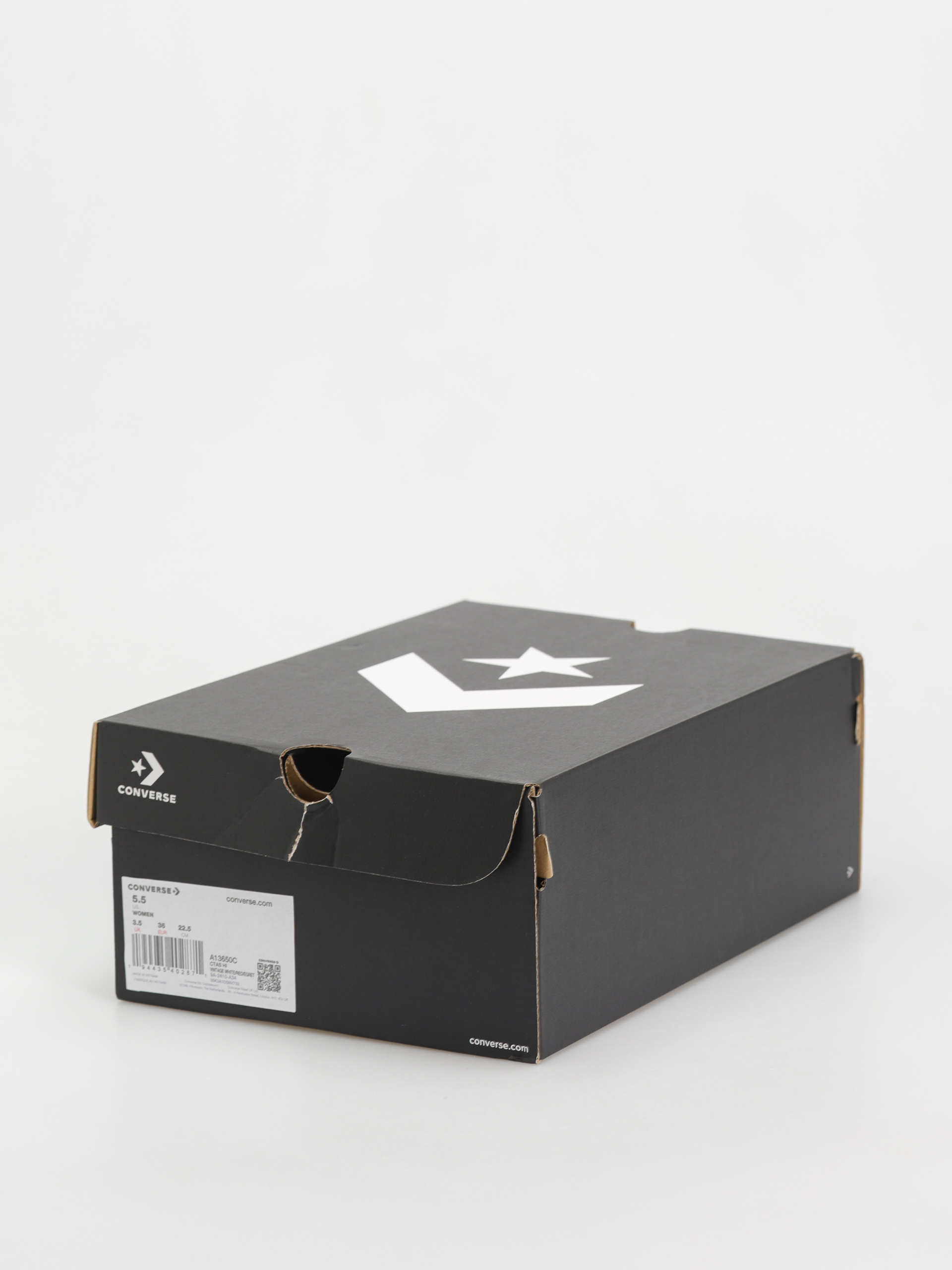 Кеди Converse Chuck Taylor All Star Hi Wmn (vintage white/red/egret)