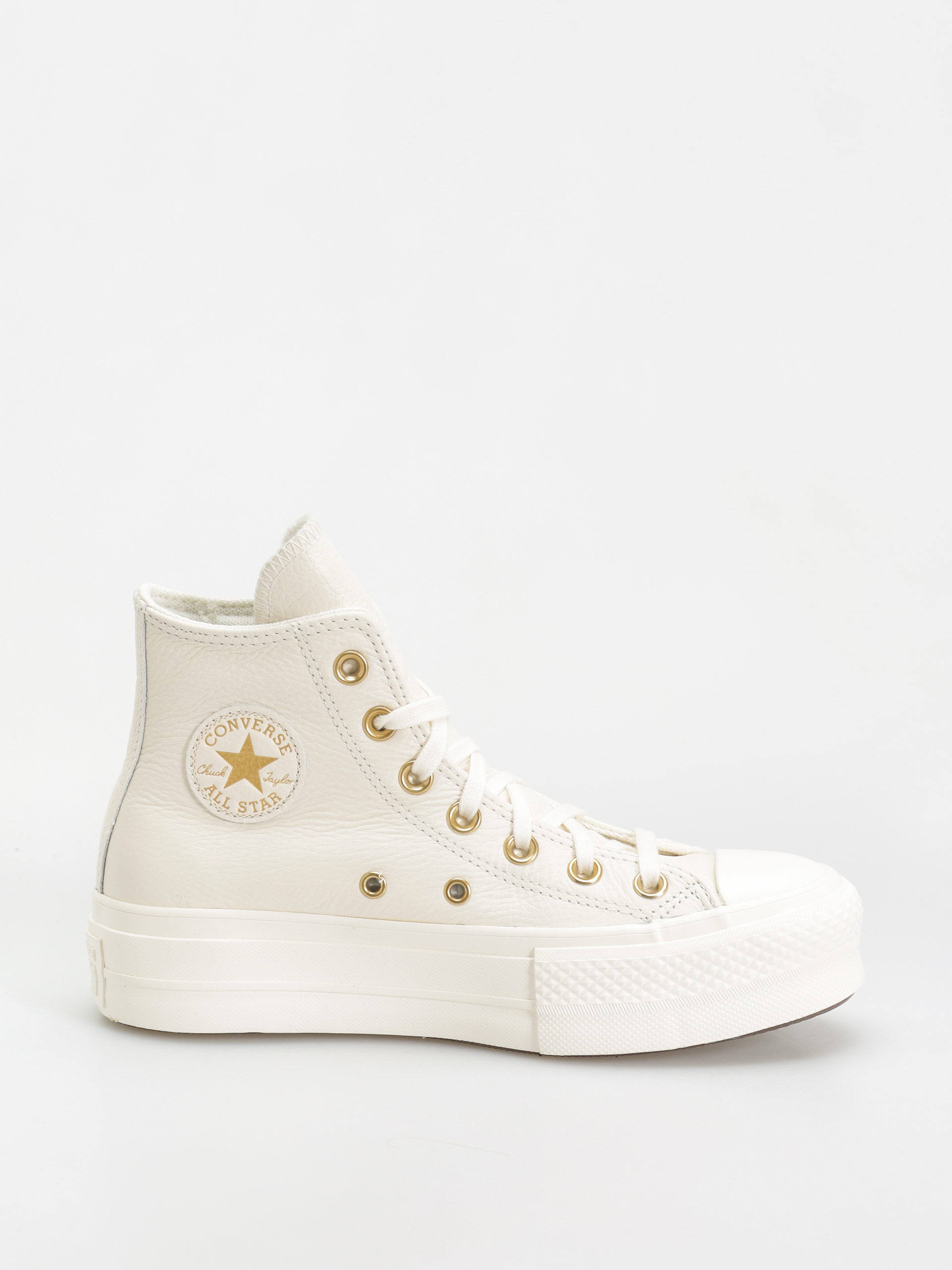 u041au0435u0434u0438 Converse Chuck Taylor All Star Lift Hi Wmn (egret/egret/gold)