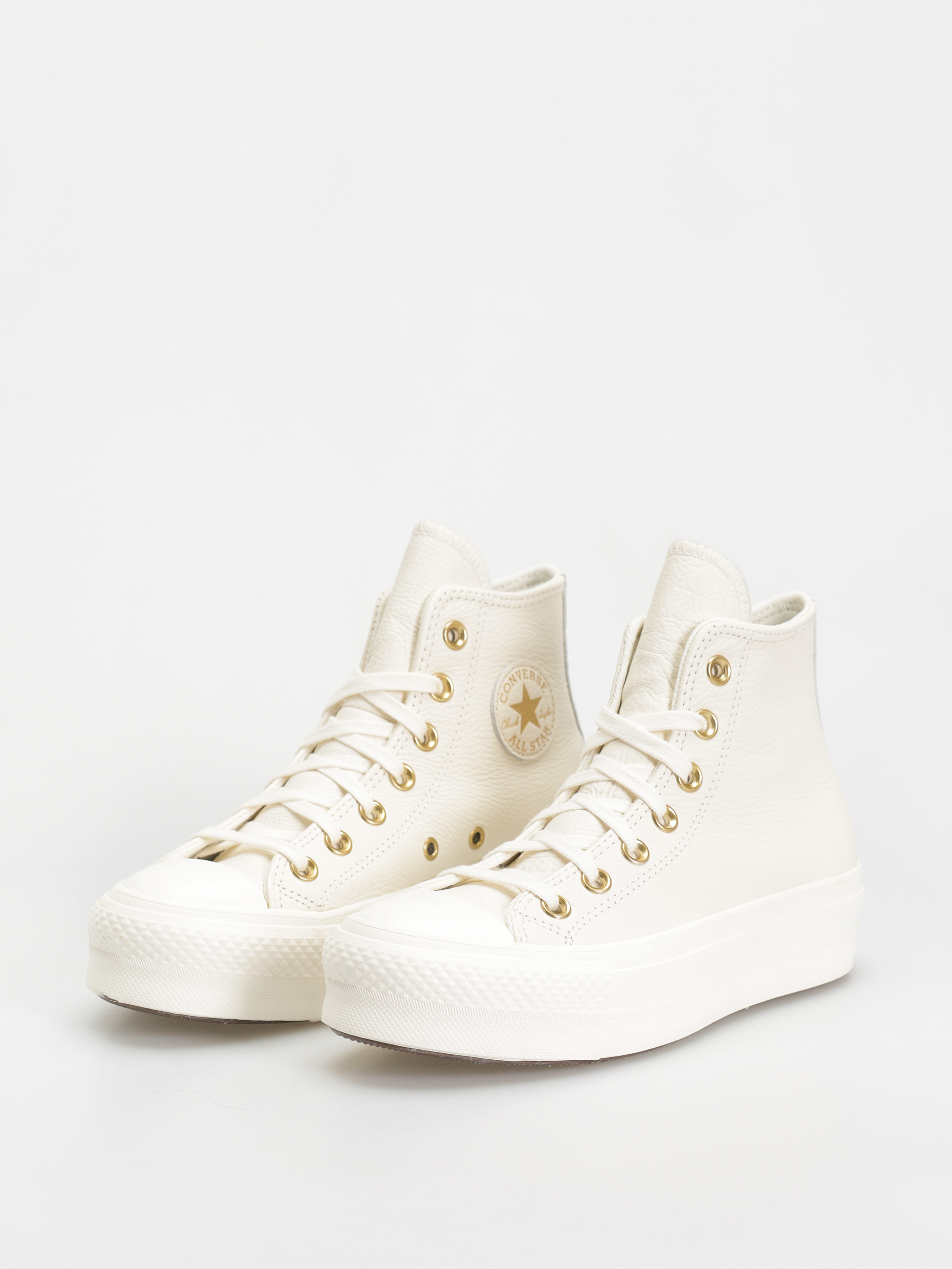 Кеди Converse Chuck Taylor All Star Lift Hi Wmn (egret/egret/gold)