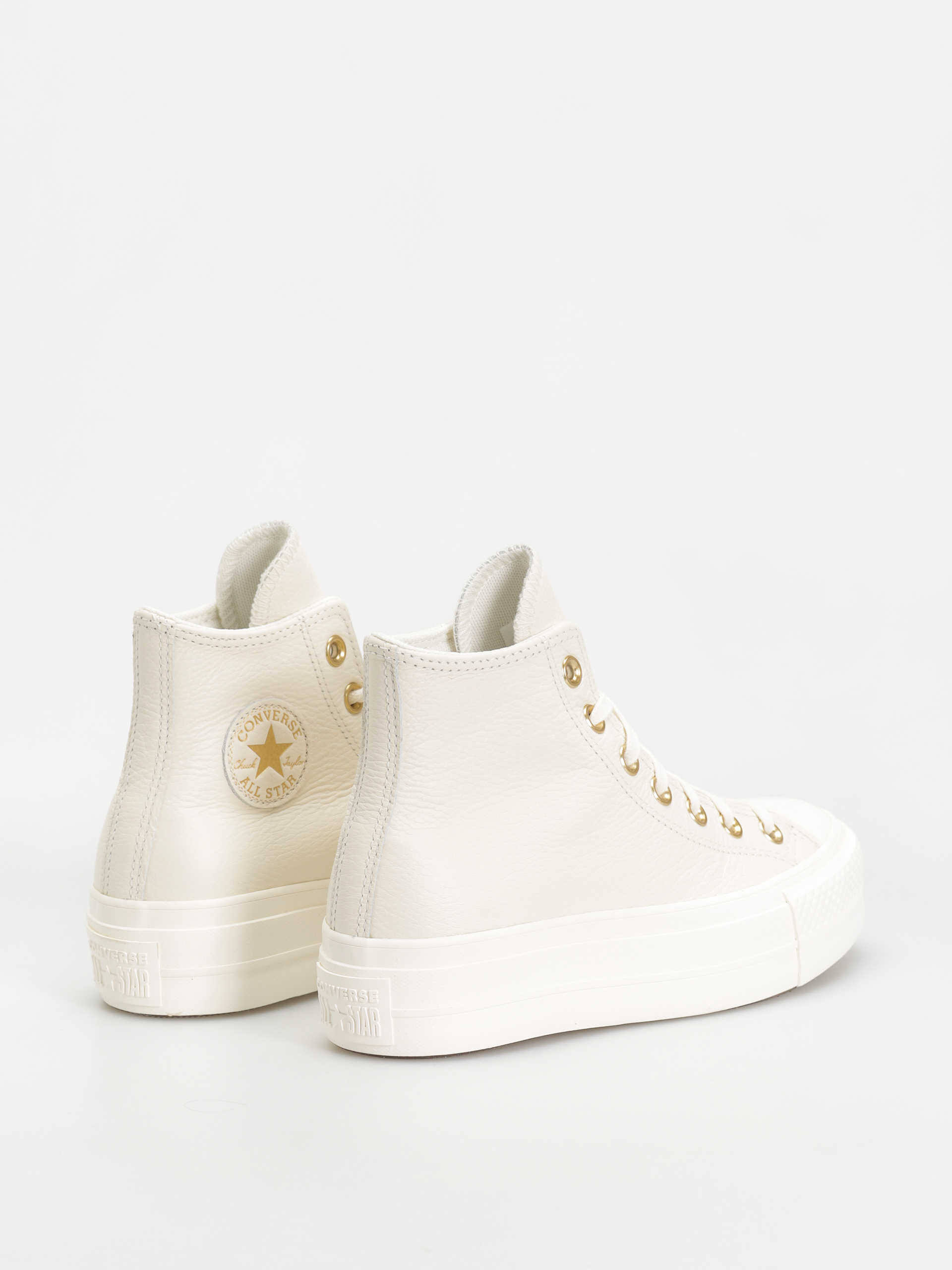 Кеди Converse Chuck Taylor All Star Lift Hi Wmn (egret/egret/gold)