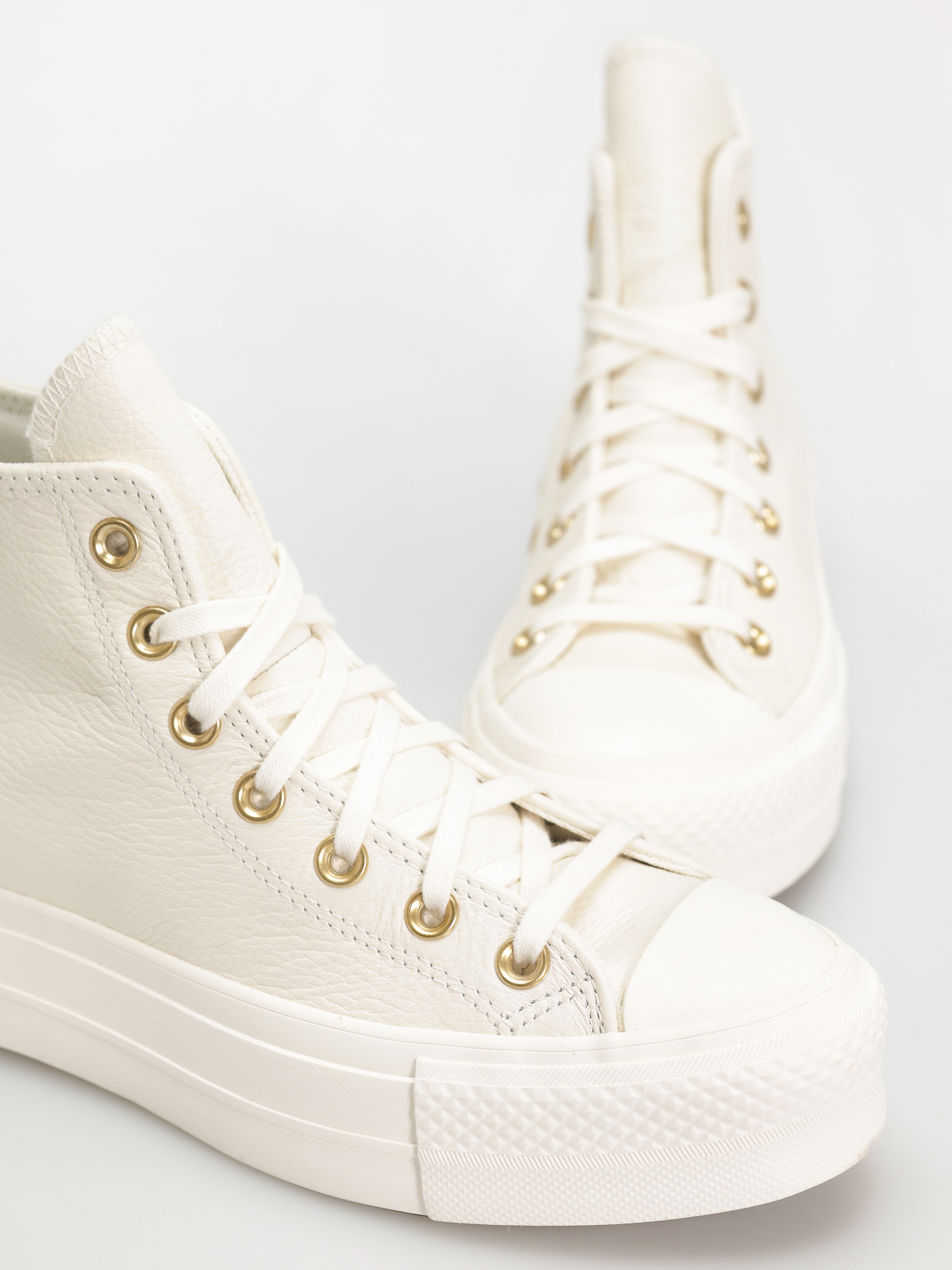 Кеди Converse Chuck Taylor All Star Lift Hi Wmn (egret/egret/gold)