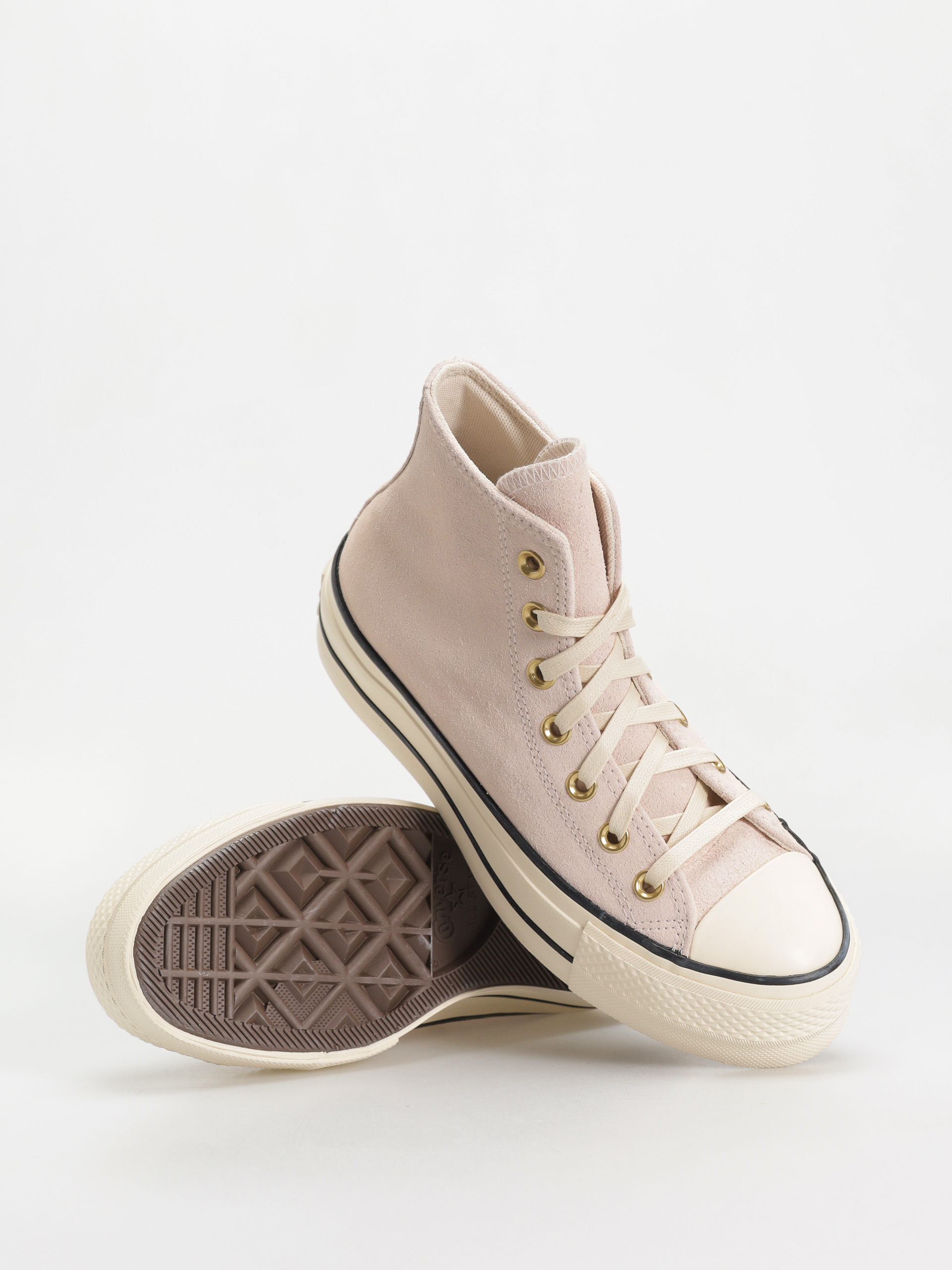Кеди Converse Chuck Taylor All Star Lift Hi Wmn (pale petal/natural ivory/black)