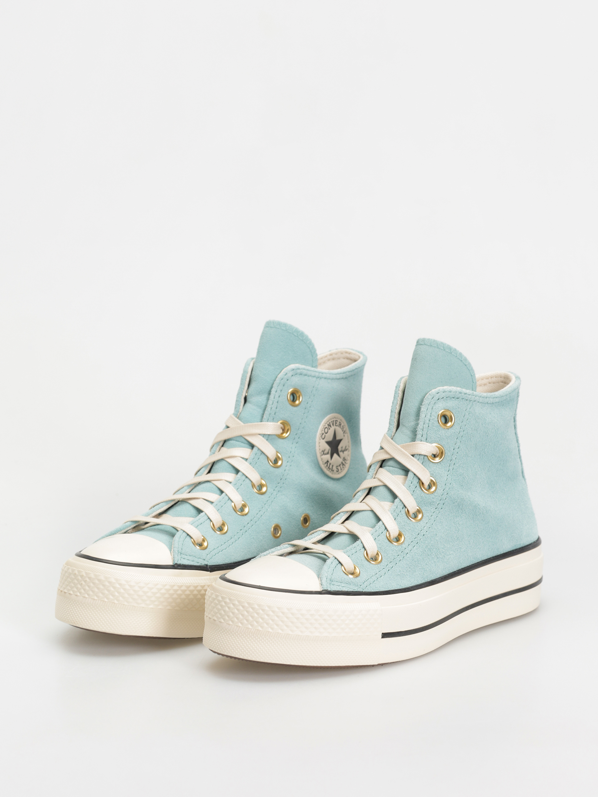 Кеди Converse Chuck Taylor All Star Lift Hi Wmn (vernal pool/natural ivory)