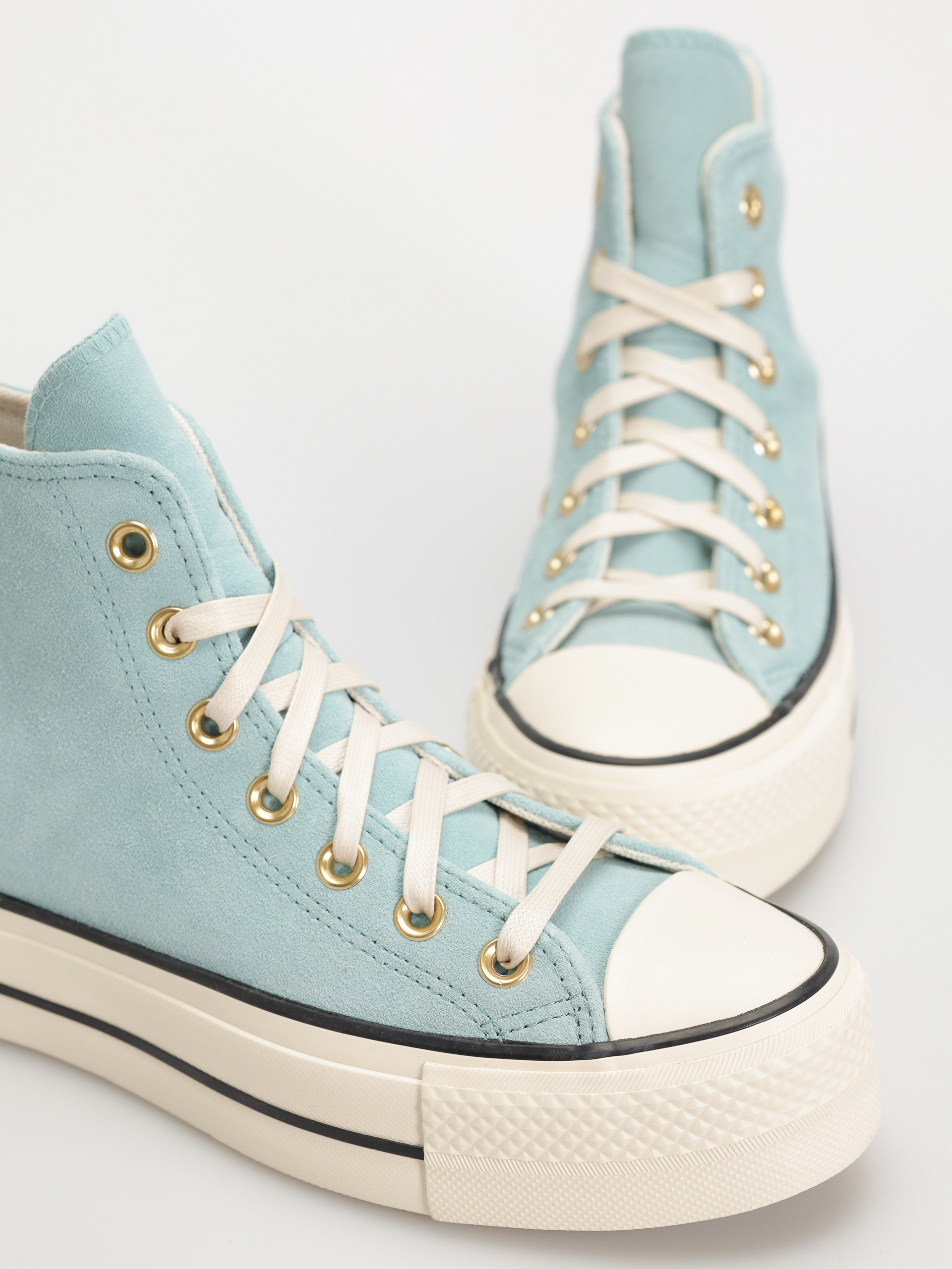 Кеди Converse Chuck Taylor All Star Lift Hi Wmn (vernal pool/natural ivory)