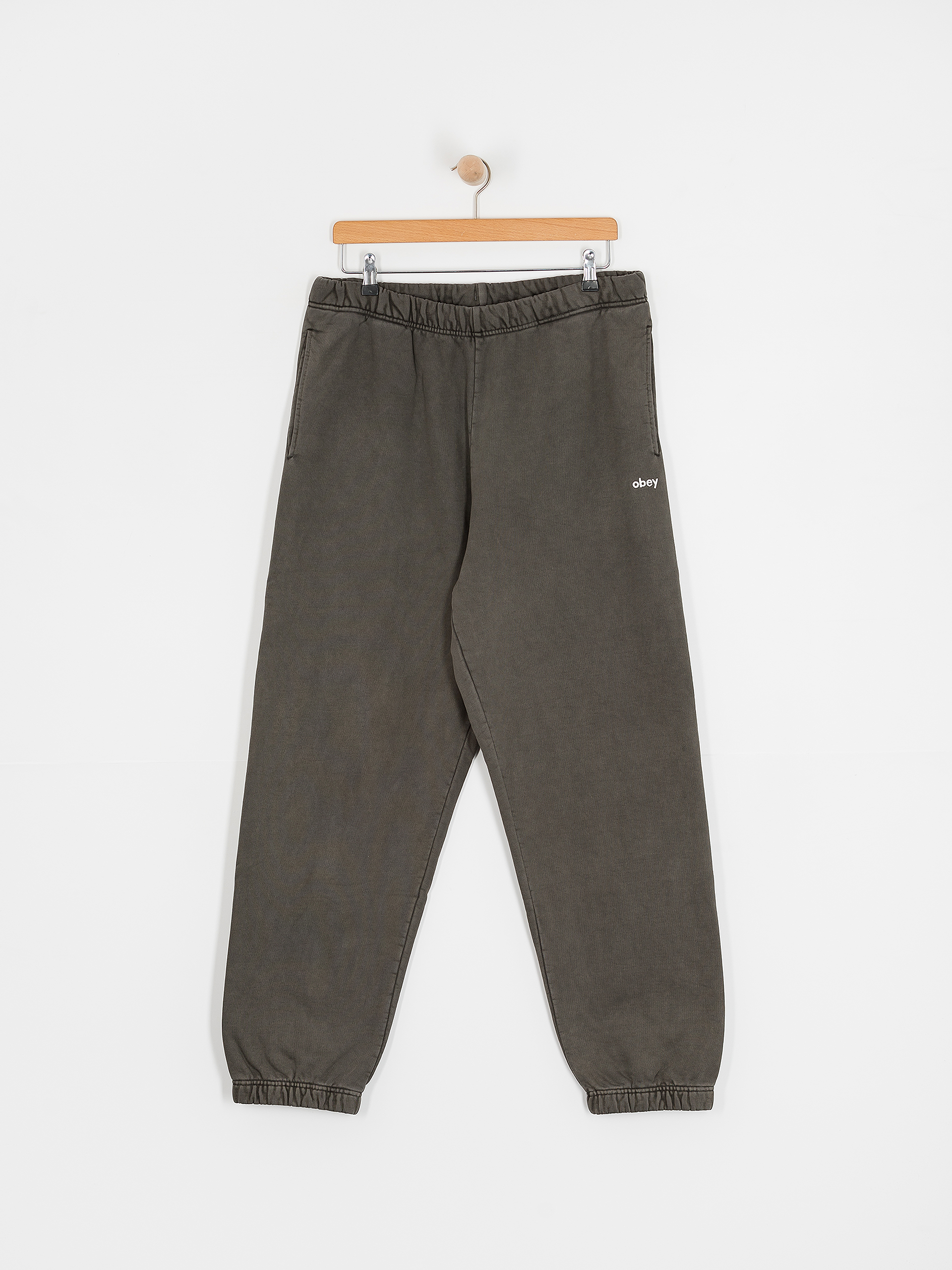 Штани OBEY Lowercase Pigment (pigment digital black)