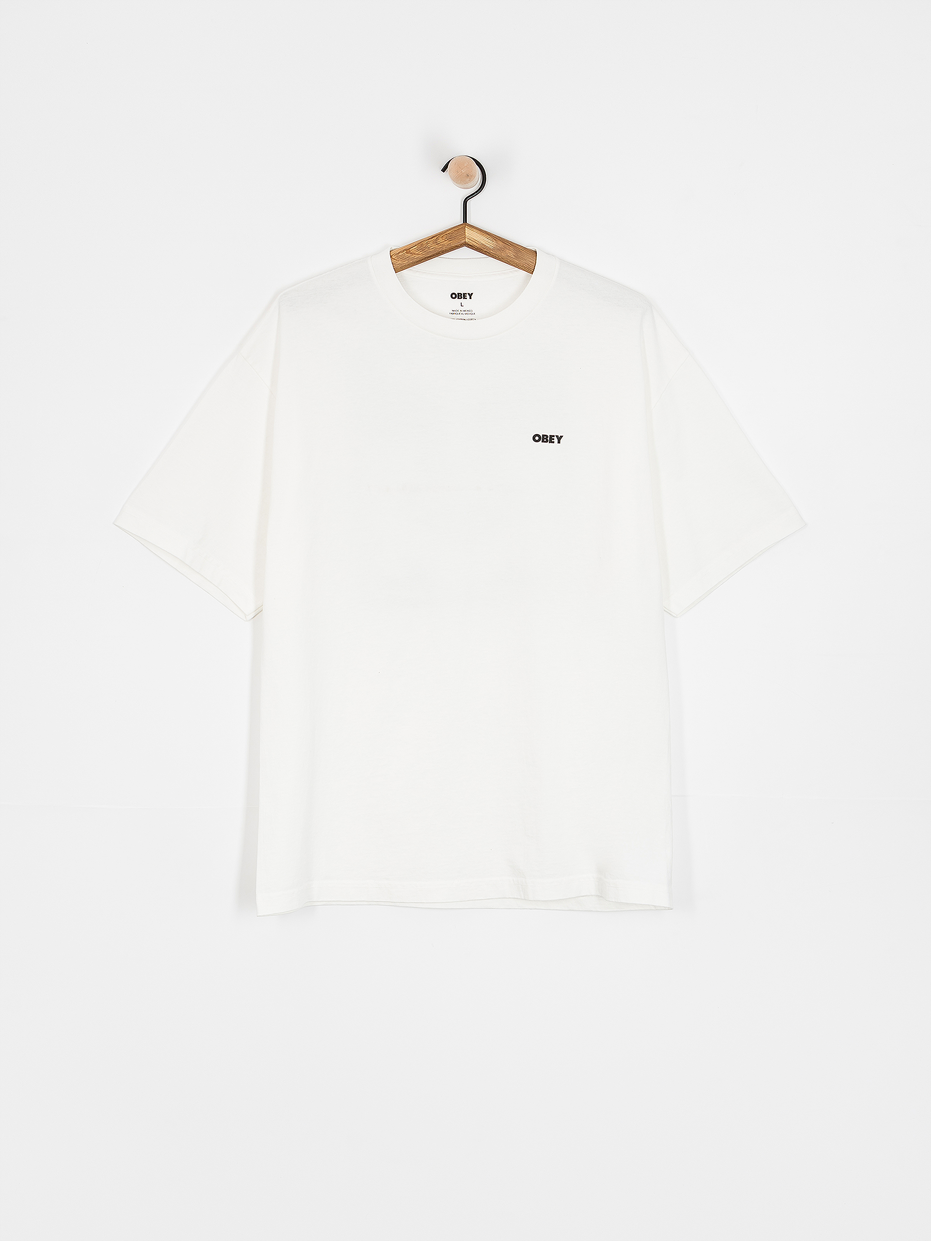 Футболка OBEY Bold Icon Face (pigment vintage white)