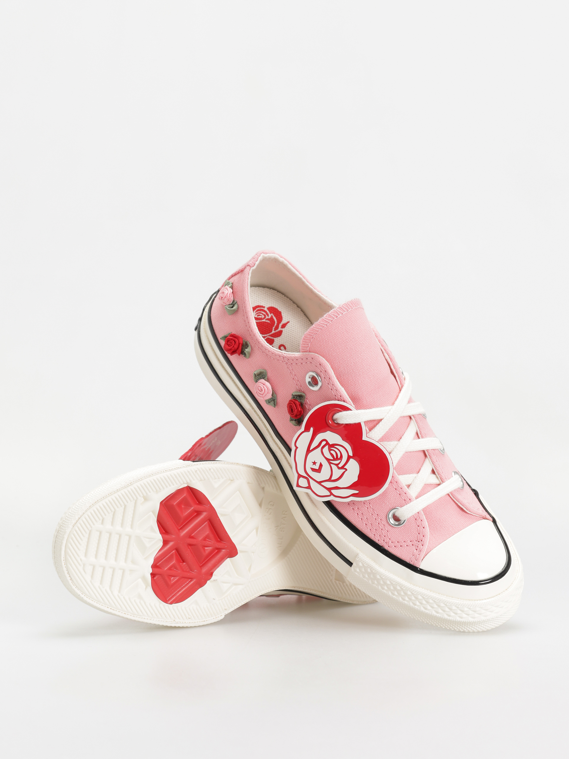 Кеди Converse Chuck 70 Ox (lt jellyfish jitter/red/egret)