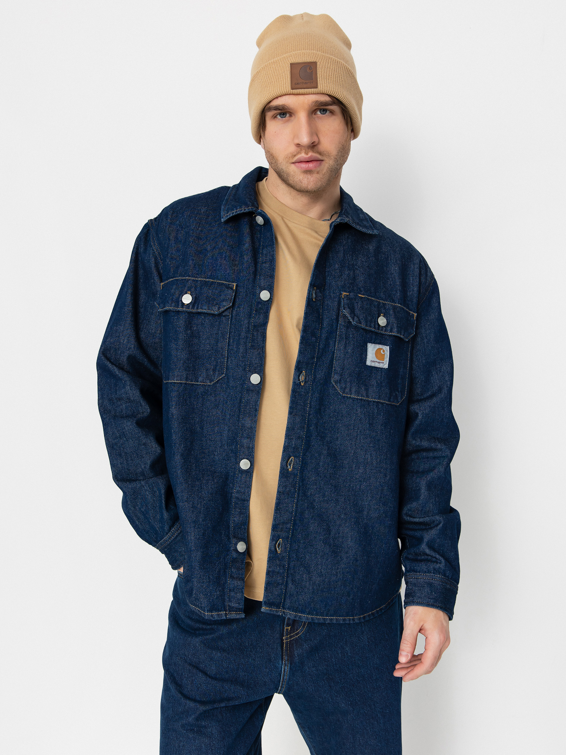 Сорочка Carhartt WIP Harvey (blue)