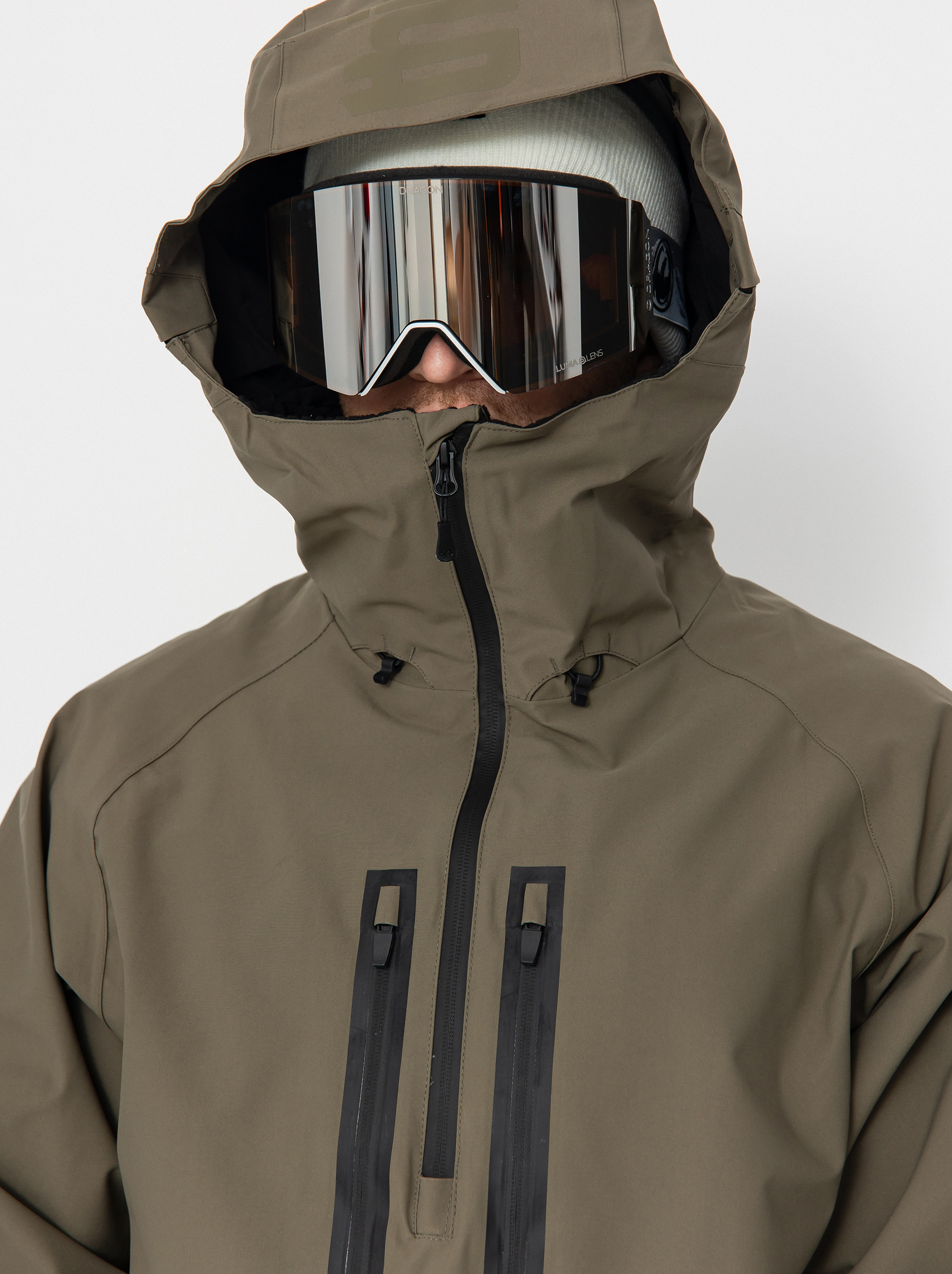 Чоловіча Сноубордична куртка ThirtyTwo Light Anorak (military)