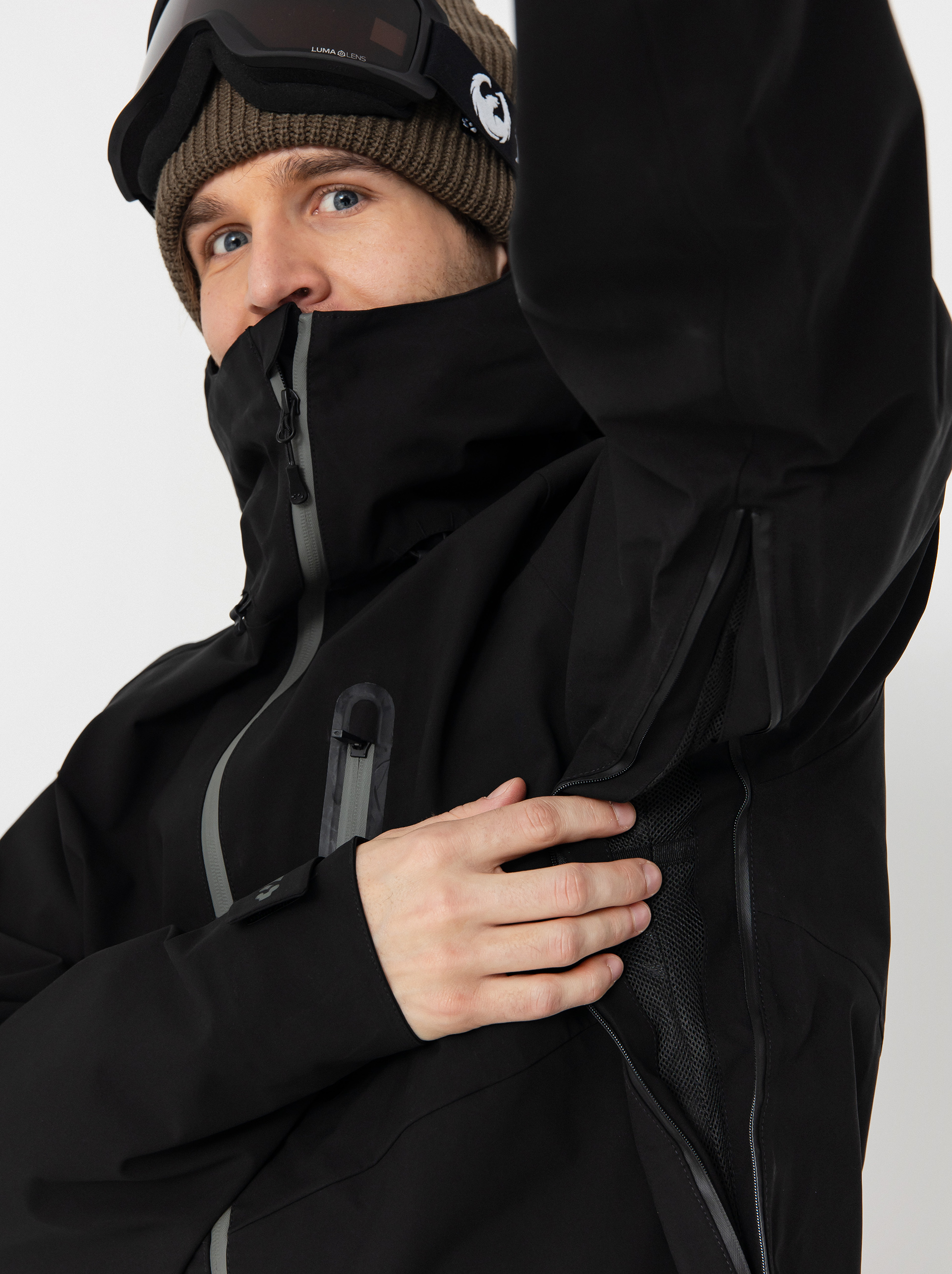 Чоловіча Сноубордична куртка ThirtyTwo Grasser (black)