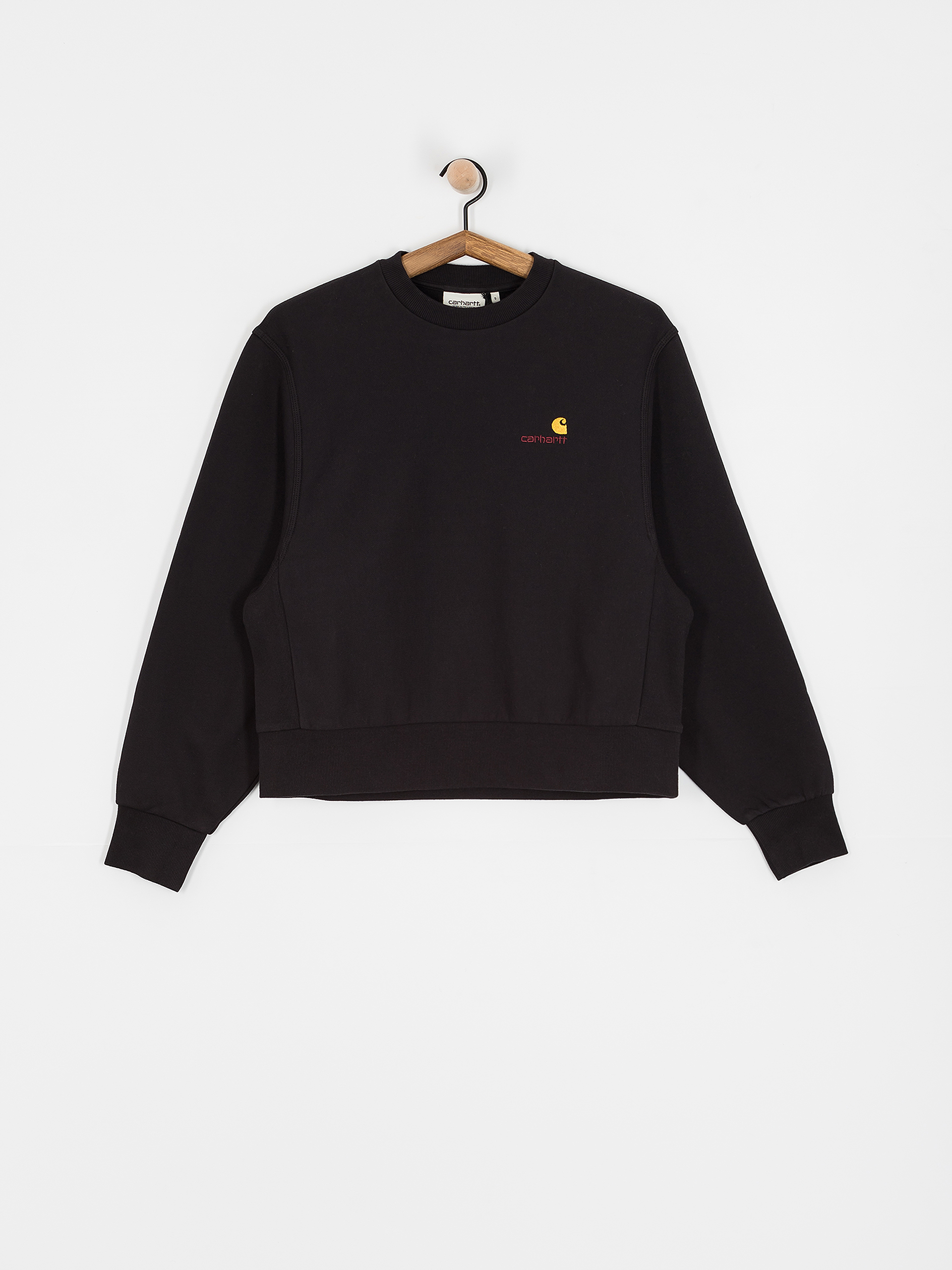 Світшот Carhartt WIP American Script Wmn (black)