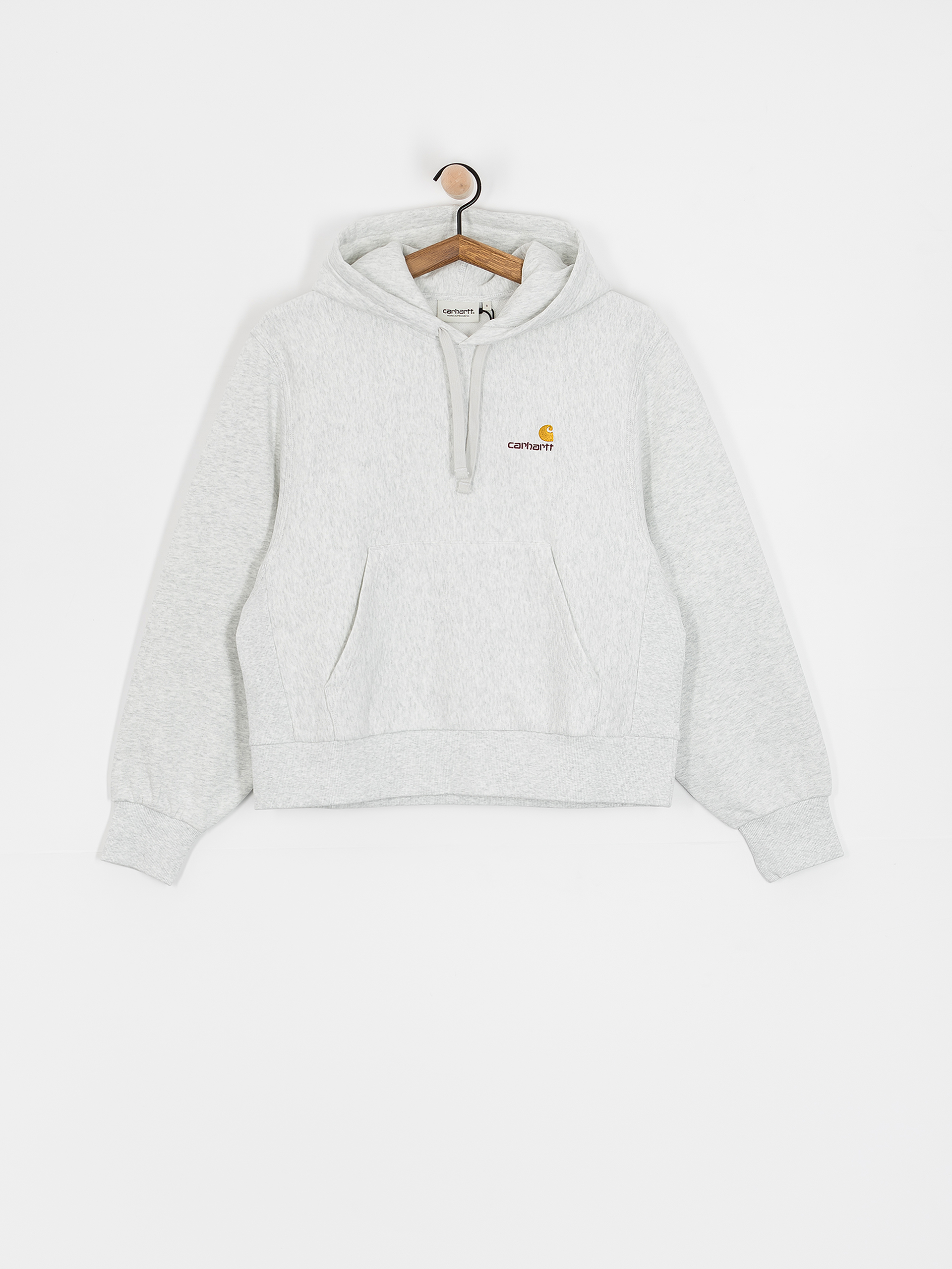 Худі Carhartt WIP American Script HD Wmn (ash heather)