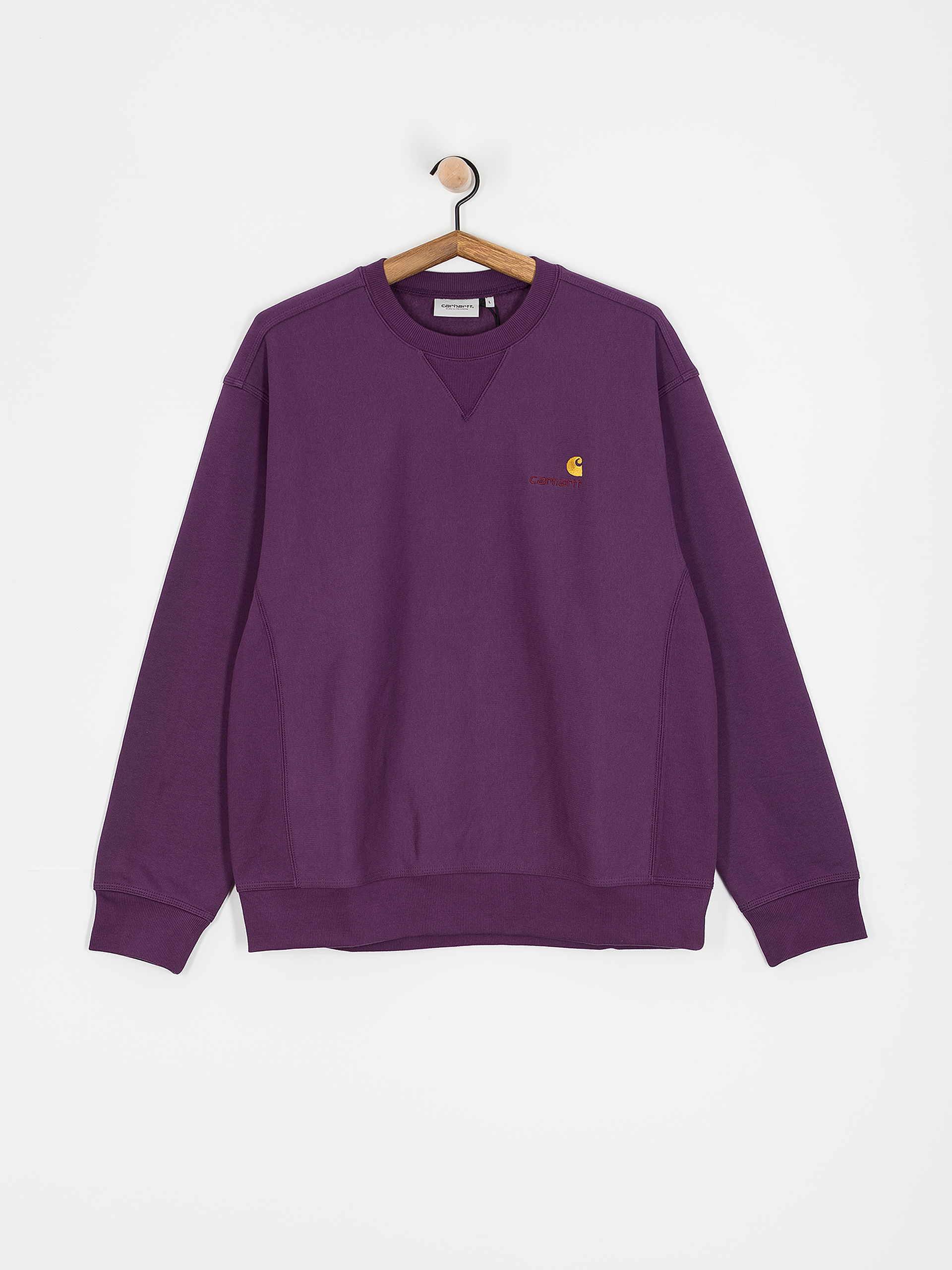 Світшот Carhartt WIP American Script (huckleberry)