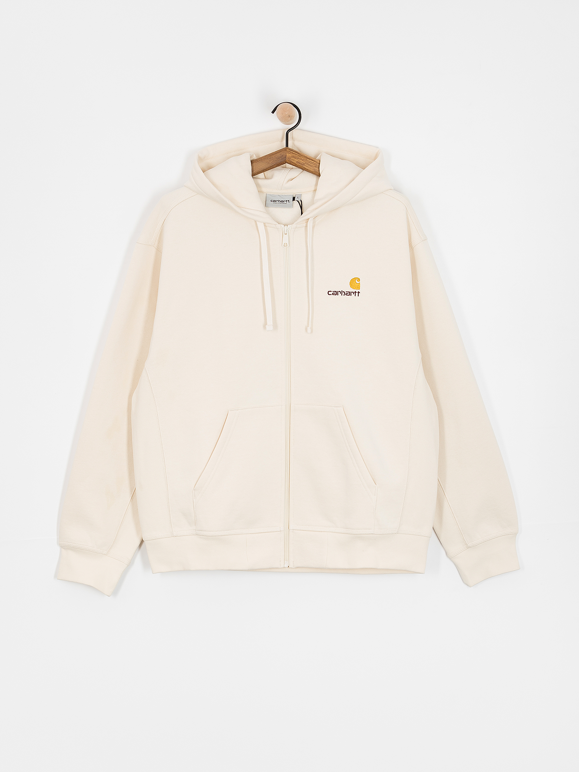 Худі Carhartt WIP American Script ZHD (natural)
