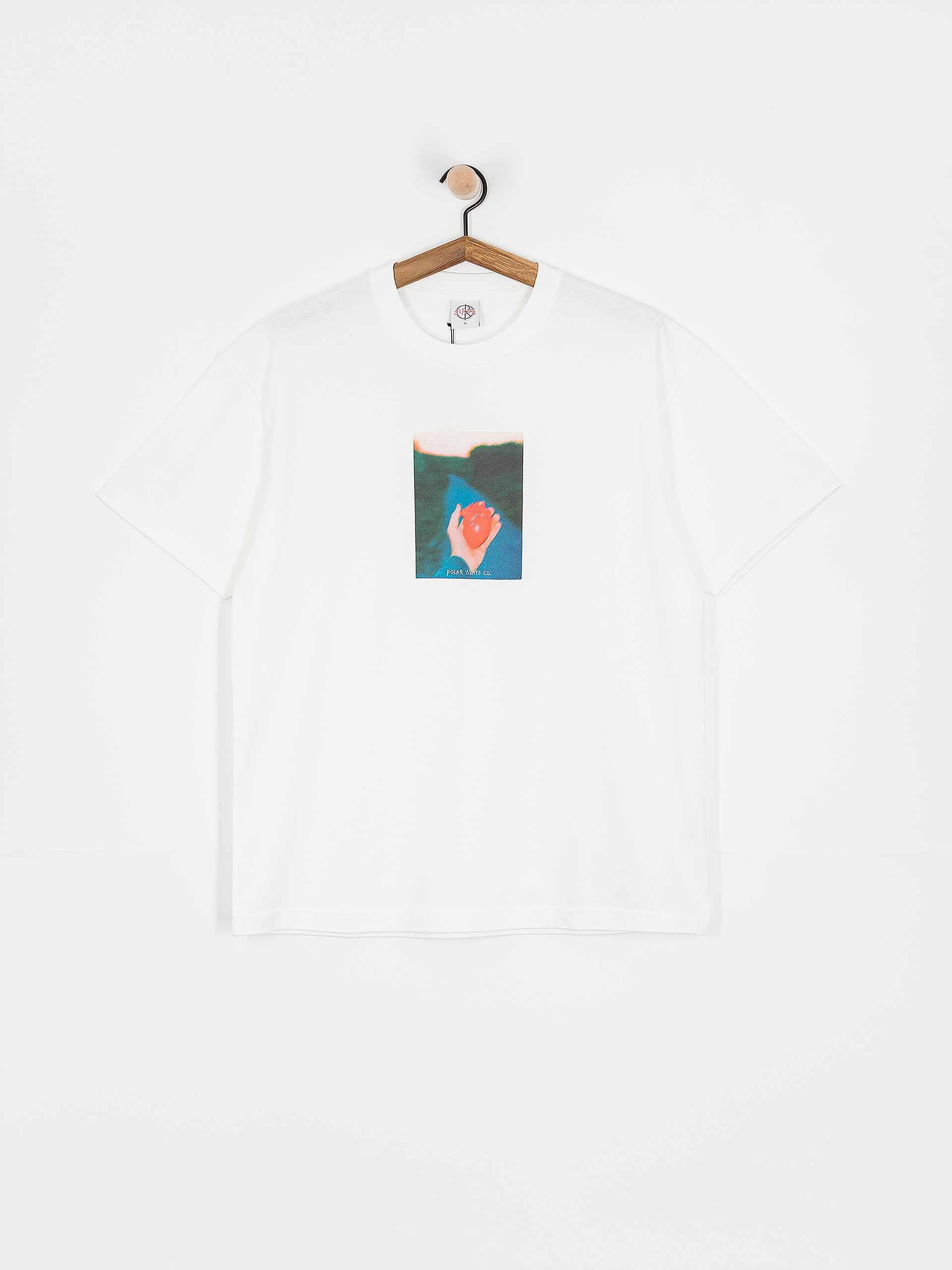 Футболка Polar Skate Heart In Hand (white)