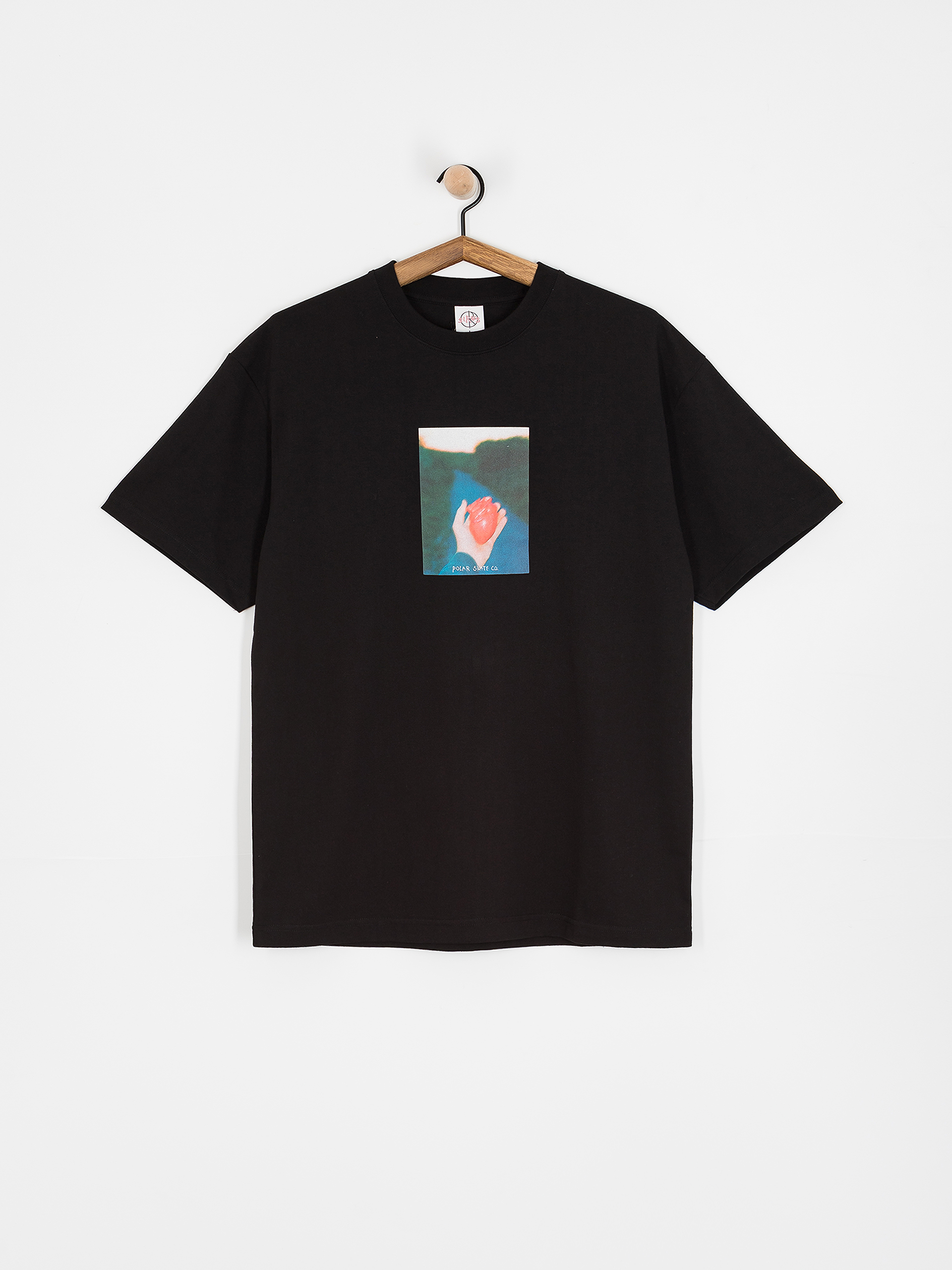 Футболка Polar Skate Heart In Hand (black)