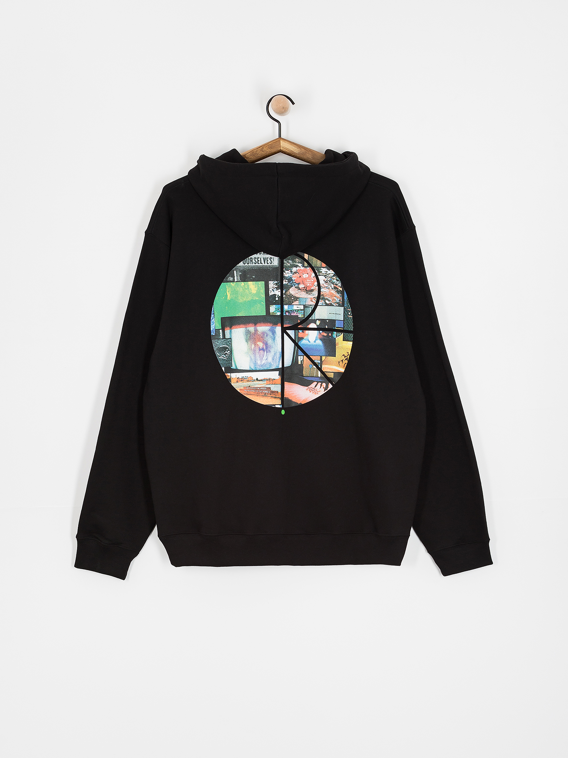 Худі Polar Skate Dave Fill Logo Ourselves Collage HD (black)