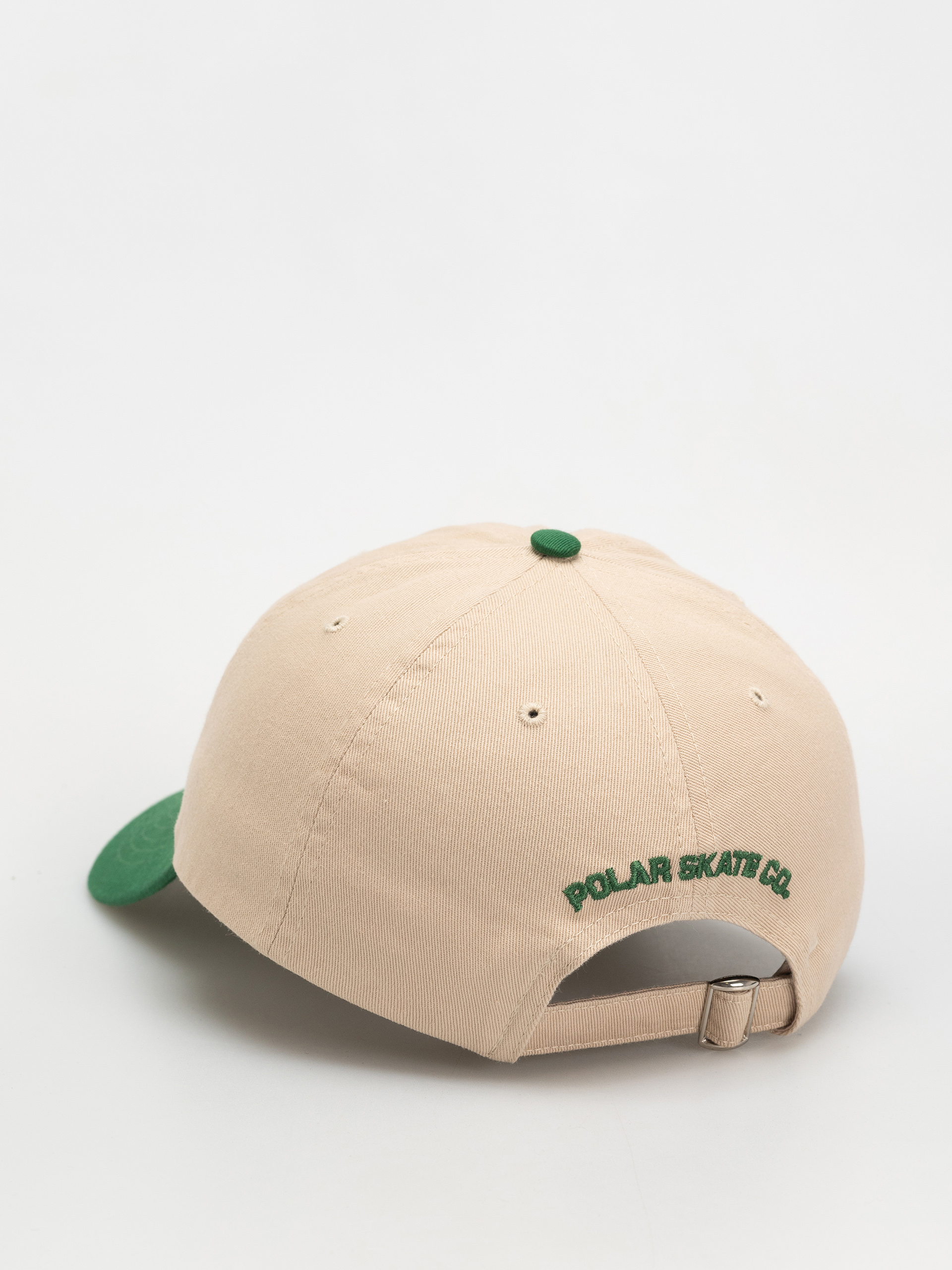 Кепка Polar Skate Sai Stroke Logo (ecru/green)