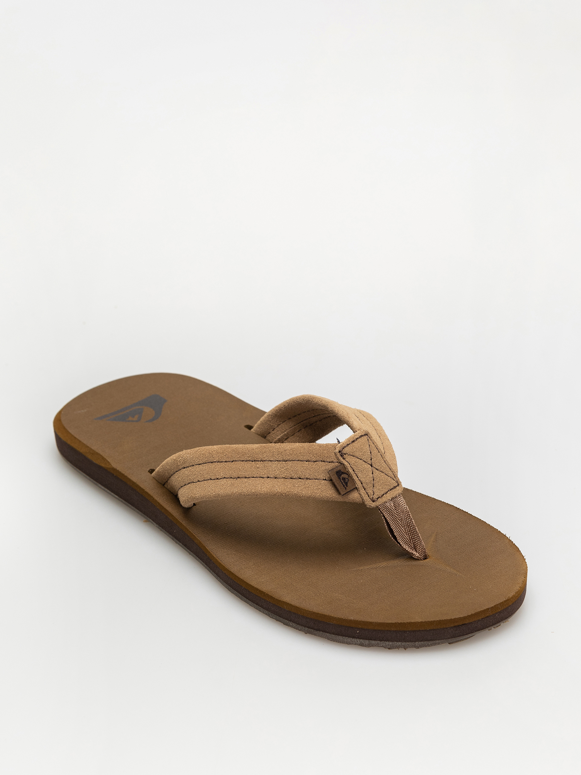 В‘єтнамки Quiksilver Carver Suede Core (tan 1)