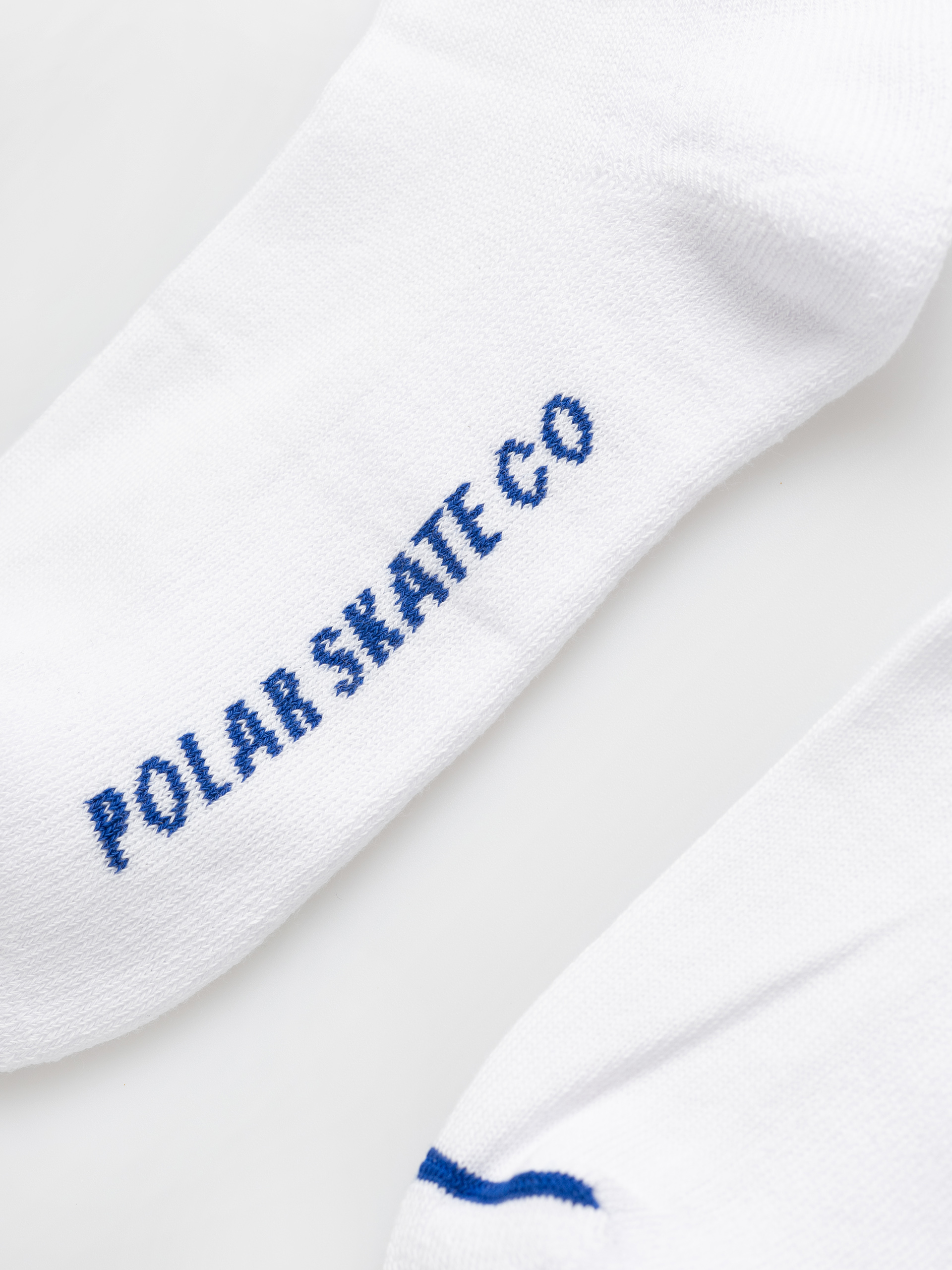  Шкарпетки Polar Skate Rib Long 2 Stripes (white/blue)